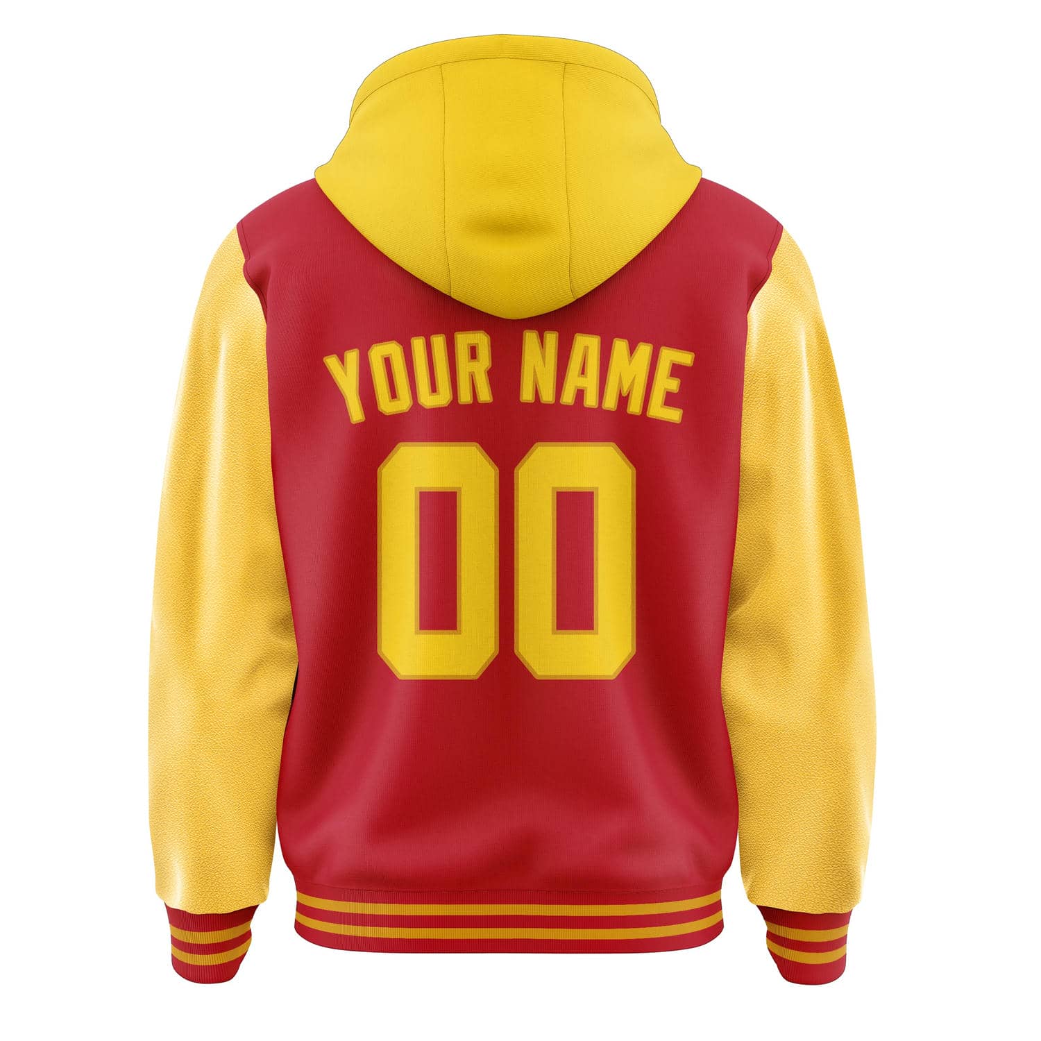 Custom Red Gold Jacket