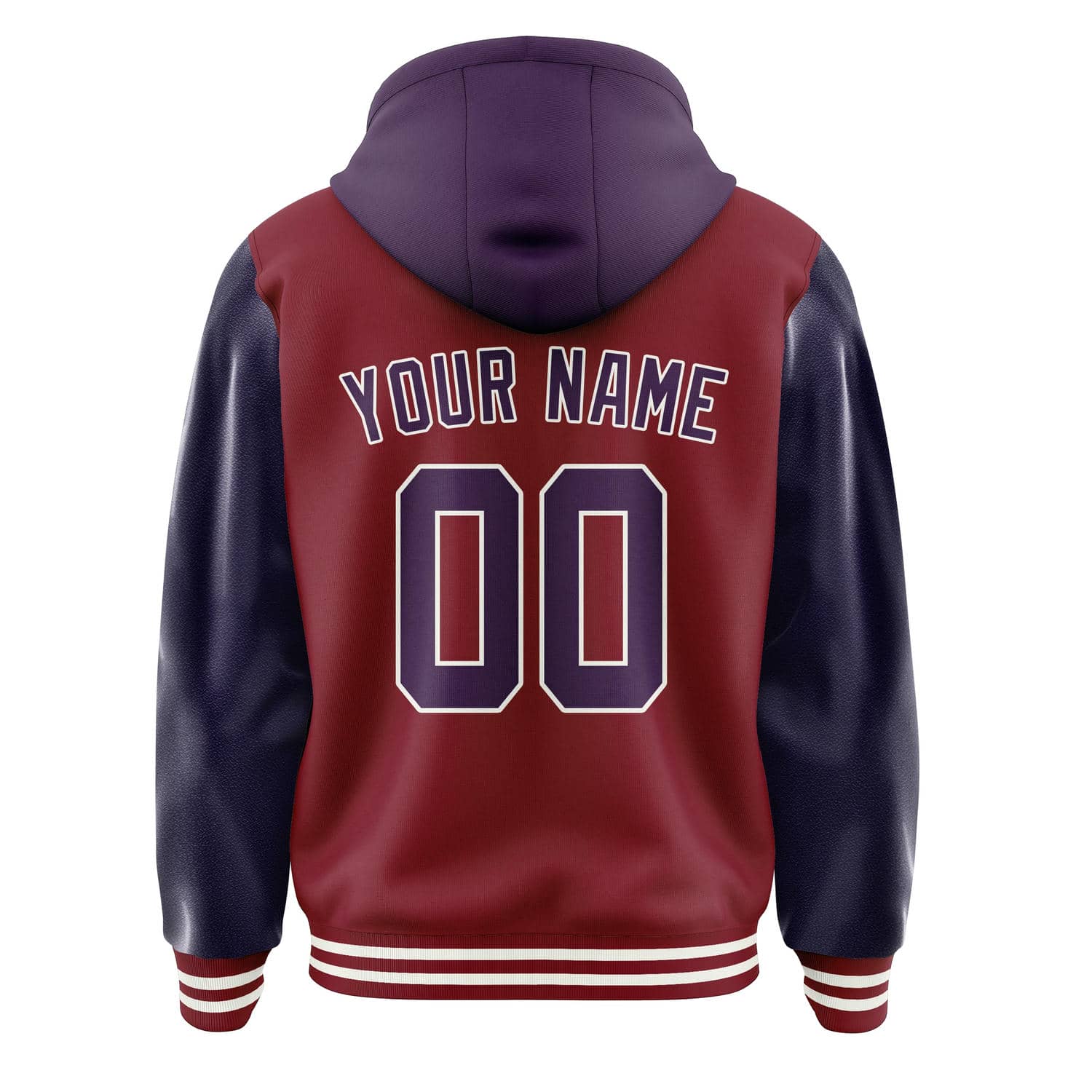 Custom Crimson Red Purple Jacket