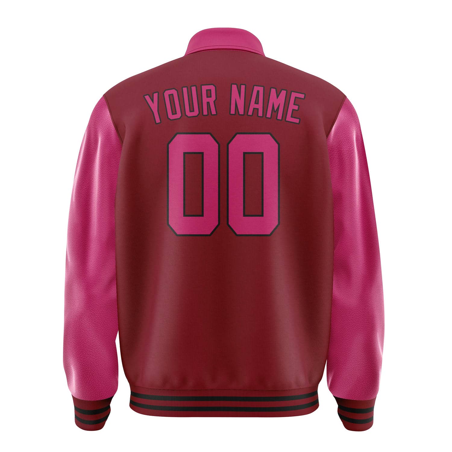 Custom Crimson Red Pink Jacket