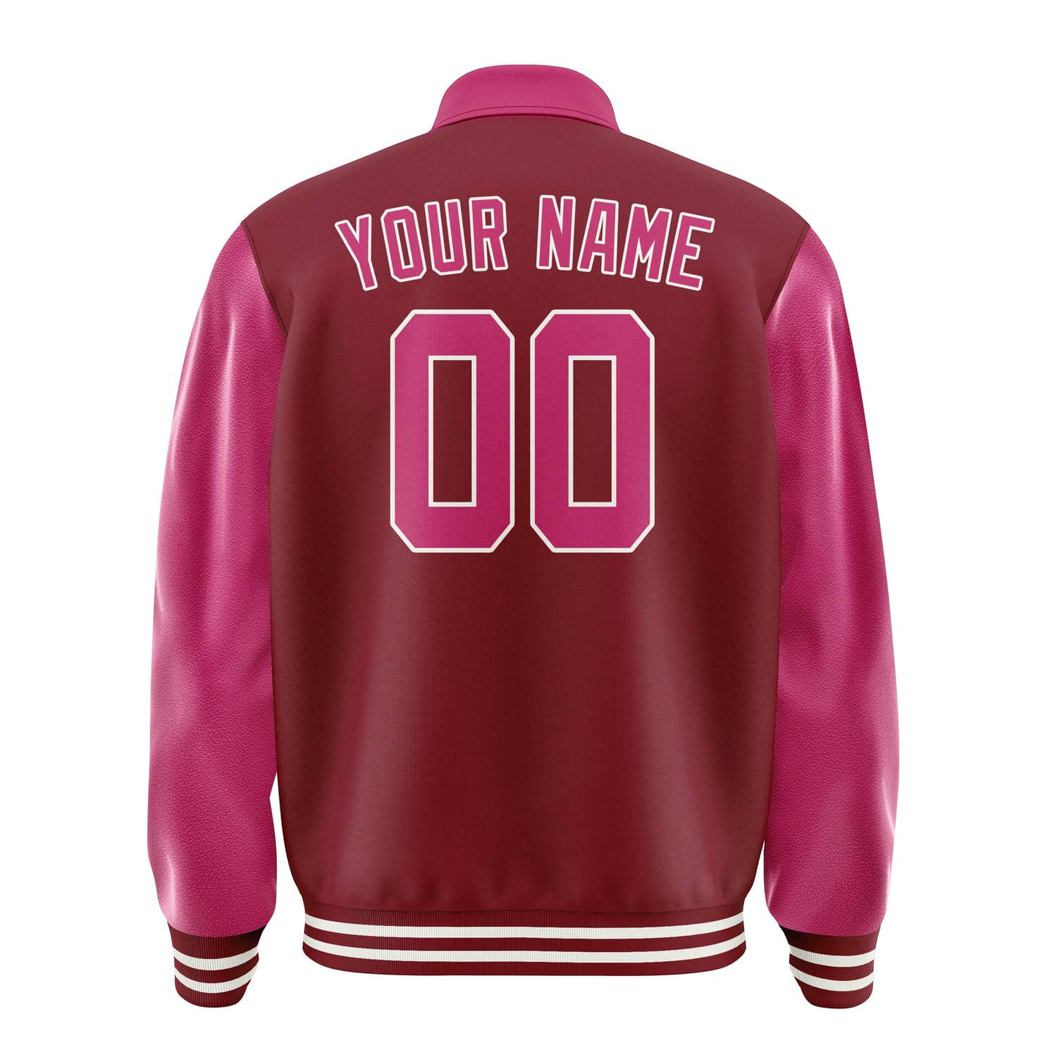 Custom Crimson Red Pink Jacket