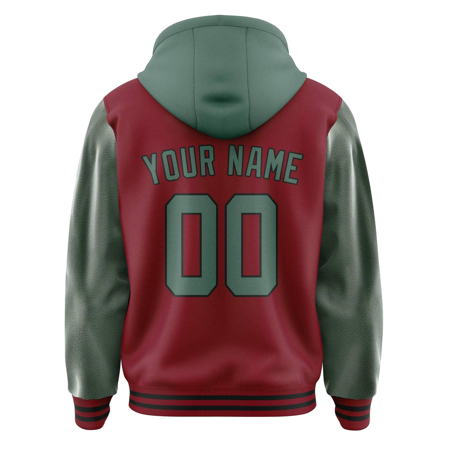 Custom Crimson Red Blue Green Jacket
