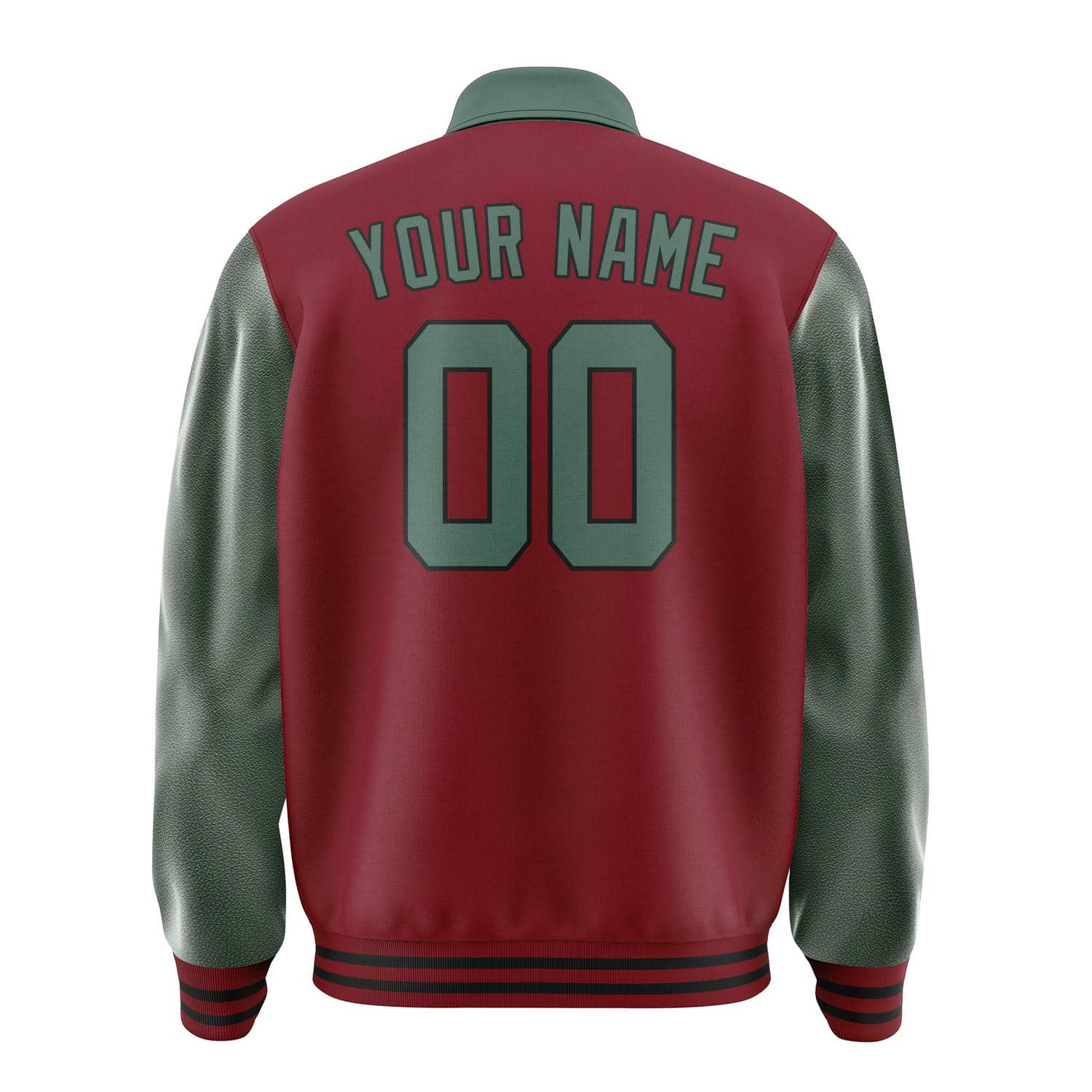 Custom Crimson Red Blue Green Jacket