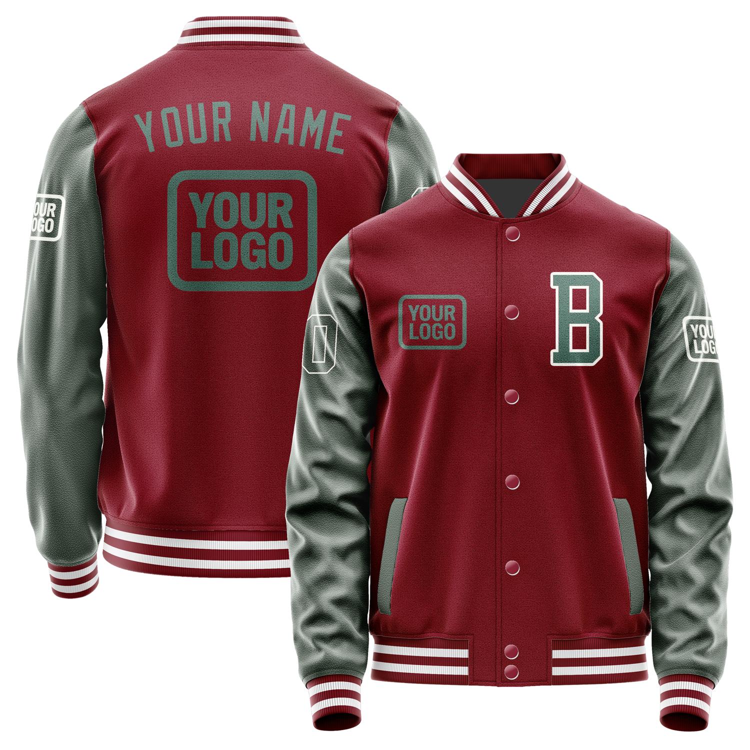 Custom Crimson Red Blue Green Jacket JA151527151818272718