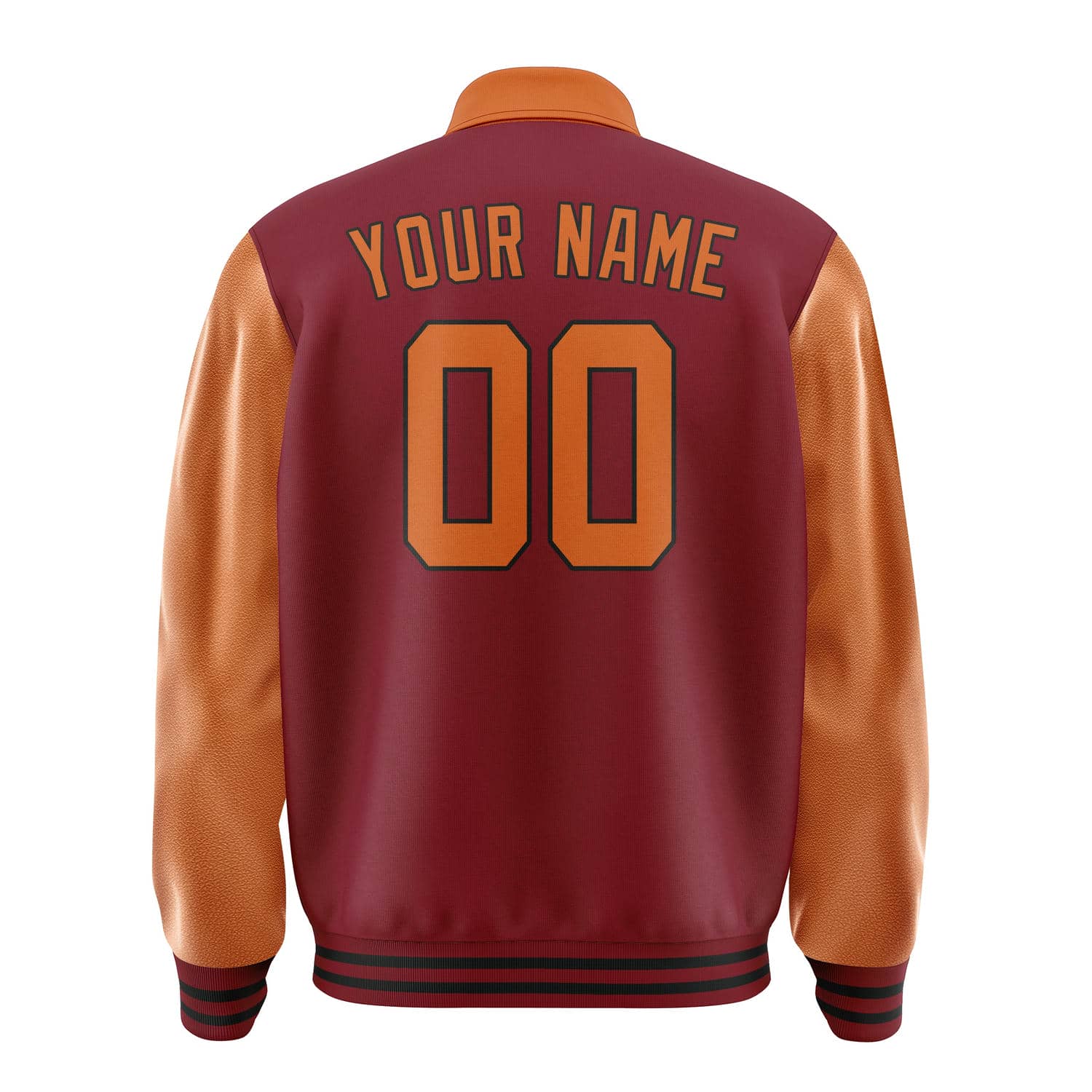 Custom Crimson Red Orange Jacket