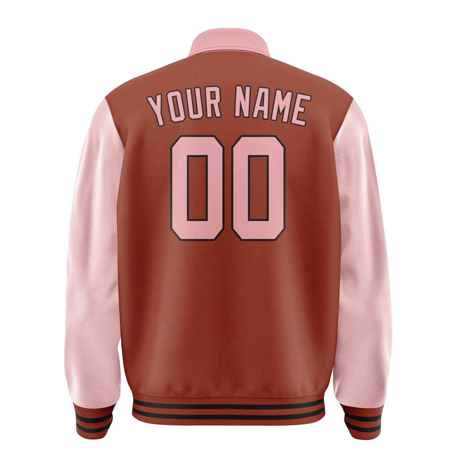 Custom Coral Red Light Pink Jacket