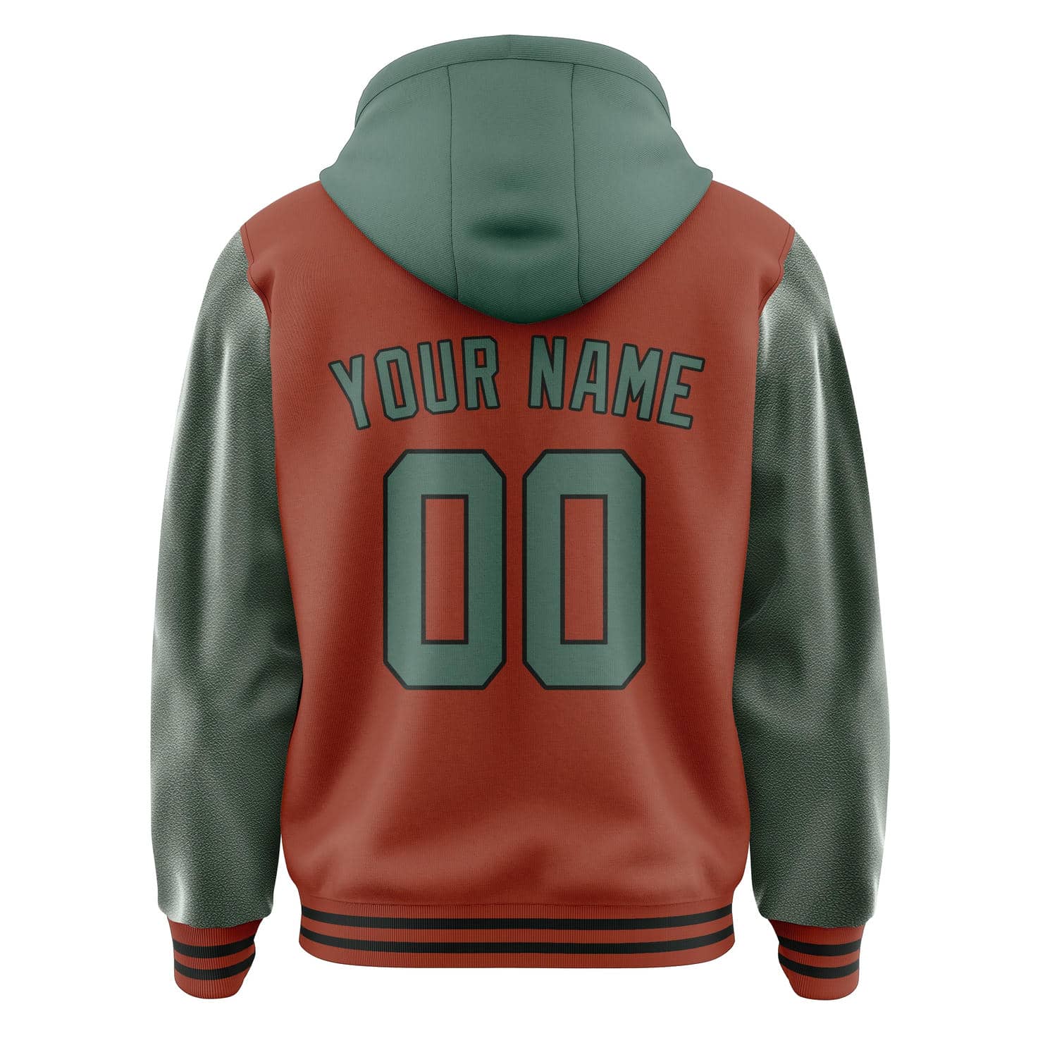 Custom Coral Red Blue Green Jacket