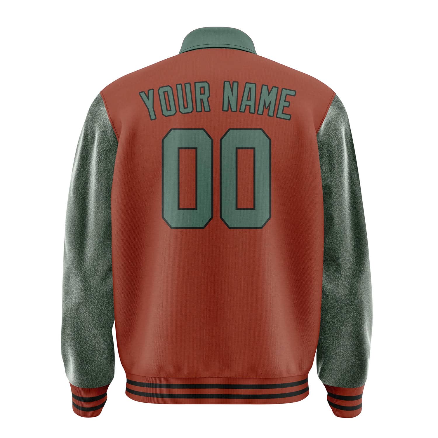 Custom Coral Red Blue Green Jacket