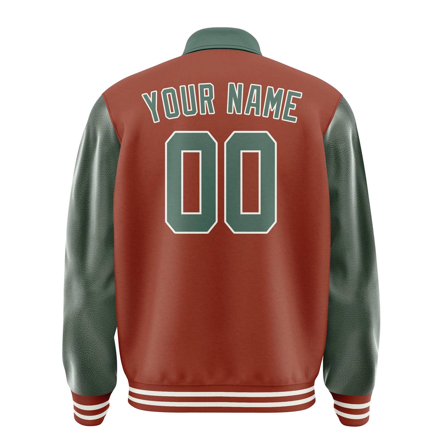 Custom Coral Red Blue Green Jacket