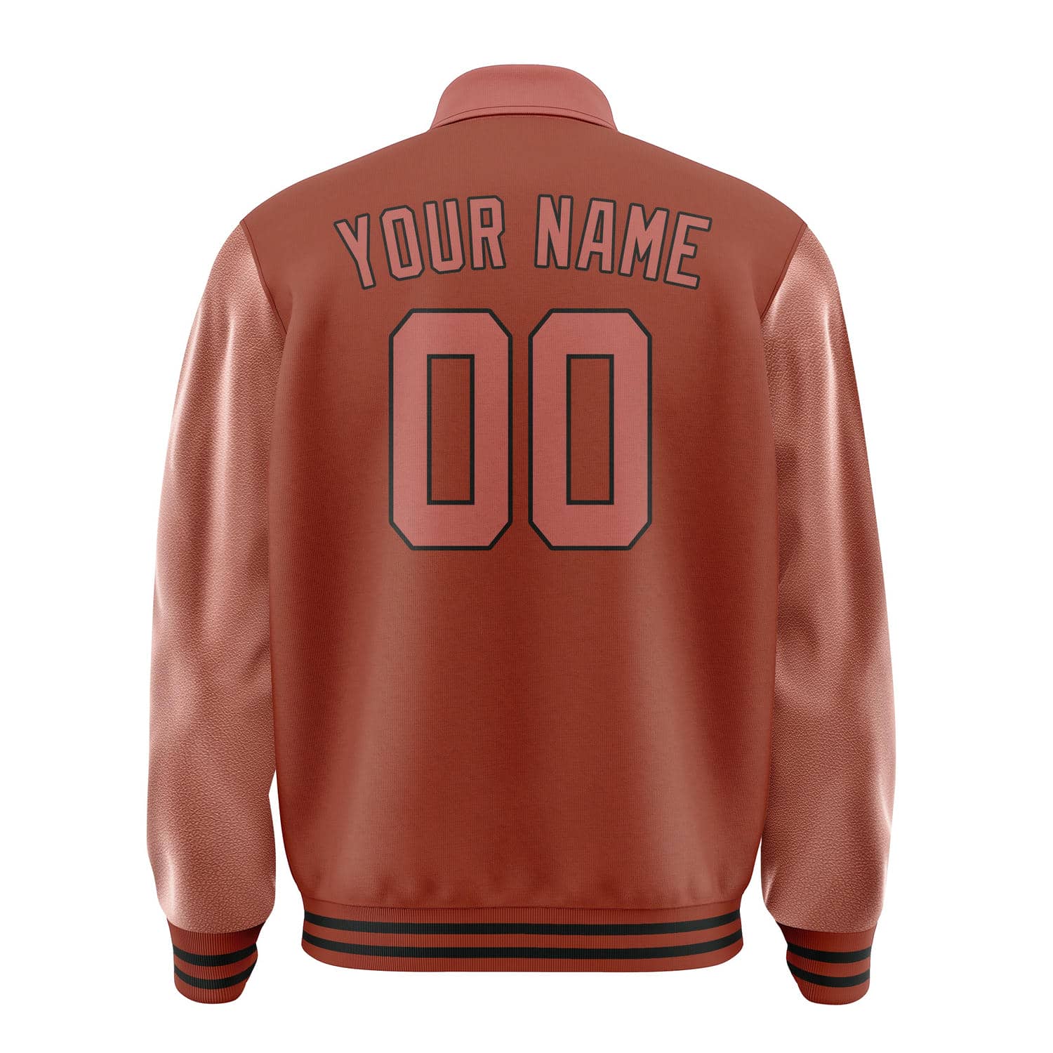 Custom Coral Red Copper Rose Jacket