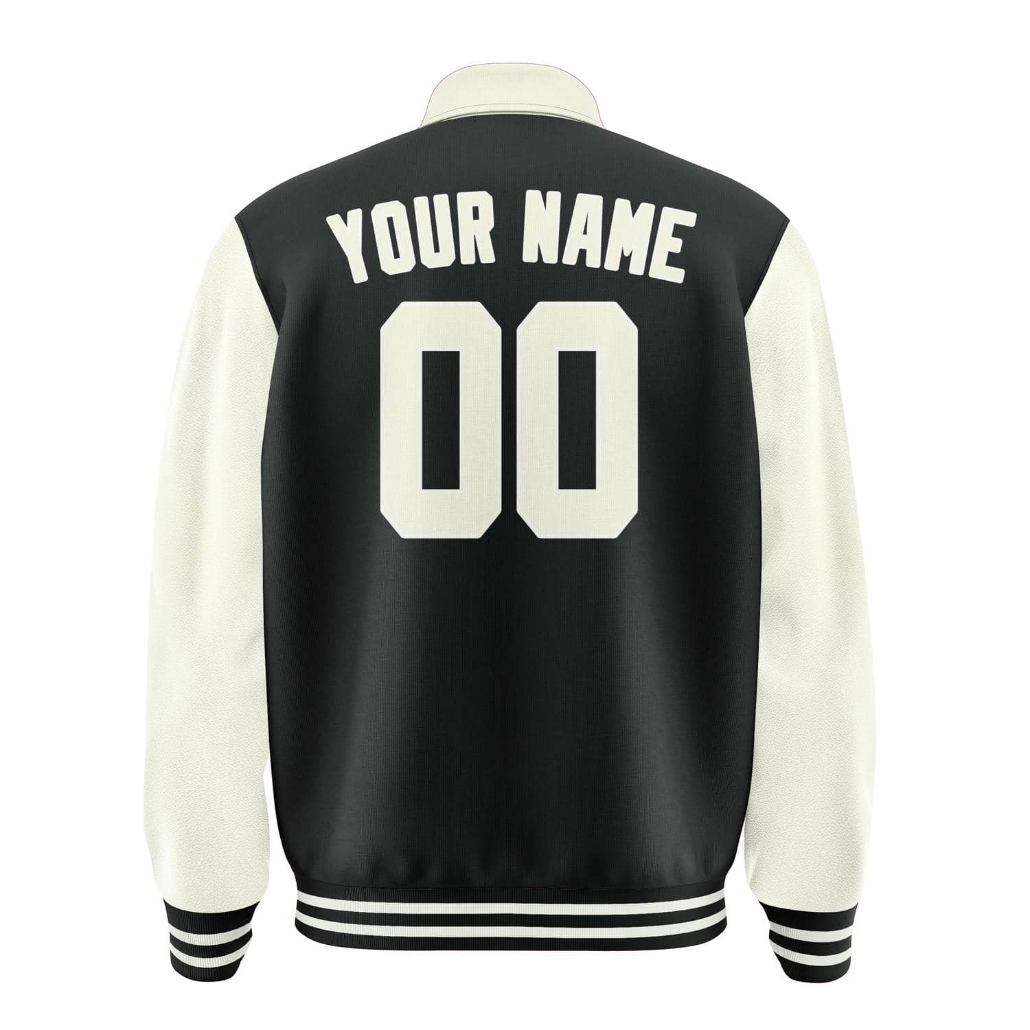 Custom Black Cream Jacket