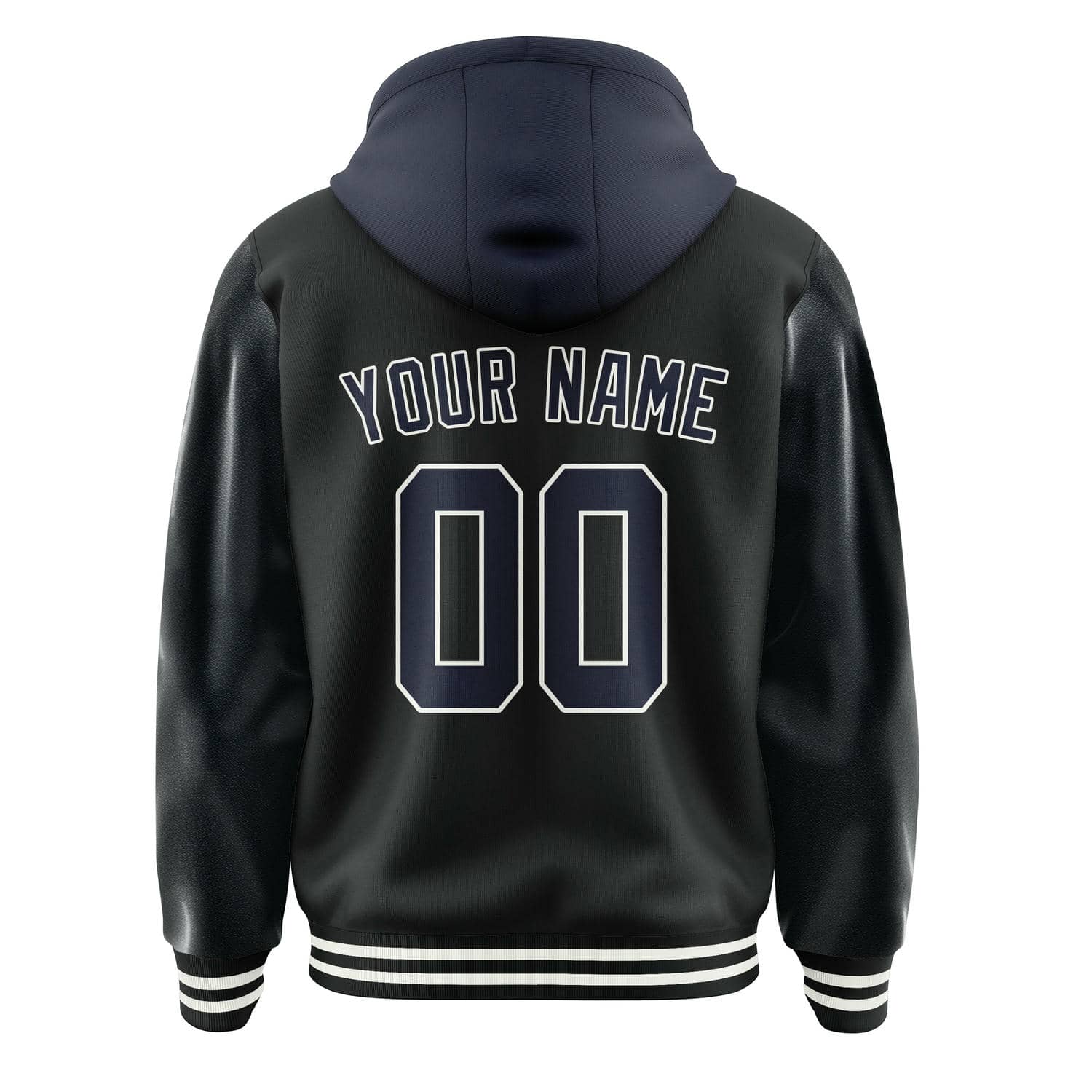 Custom Black Navy Jacket