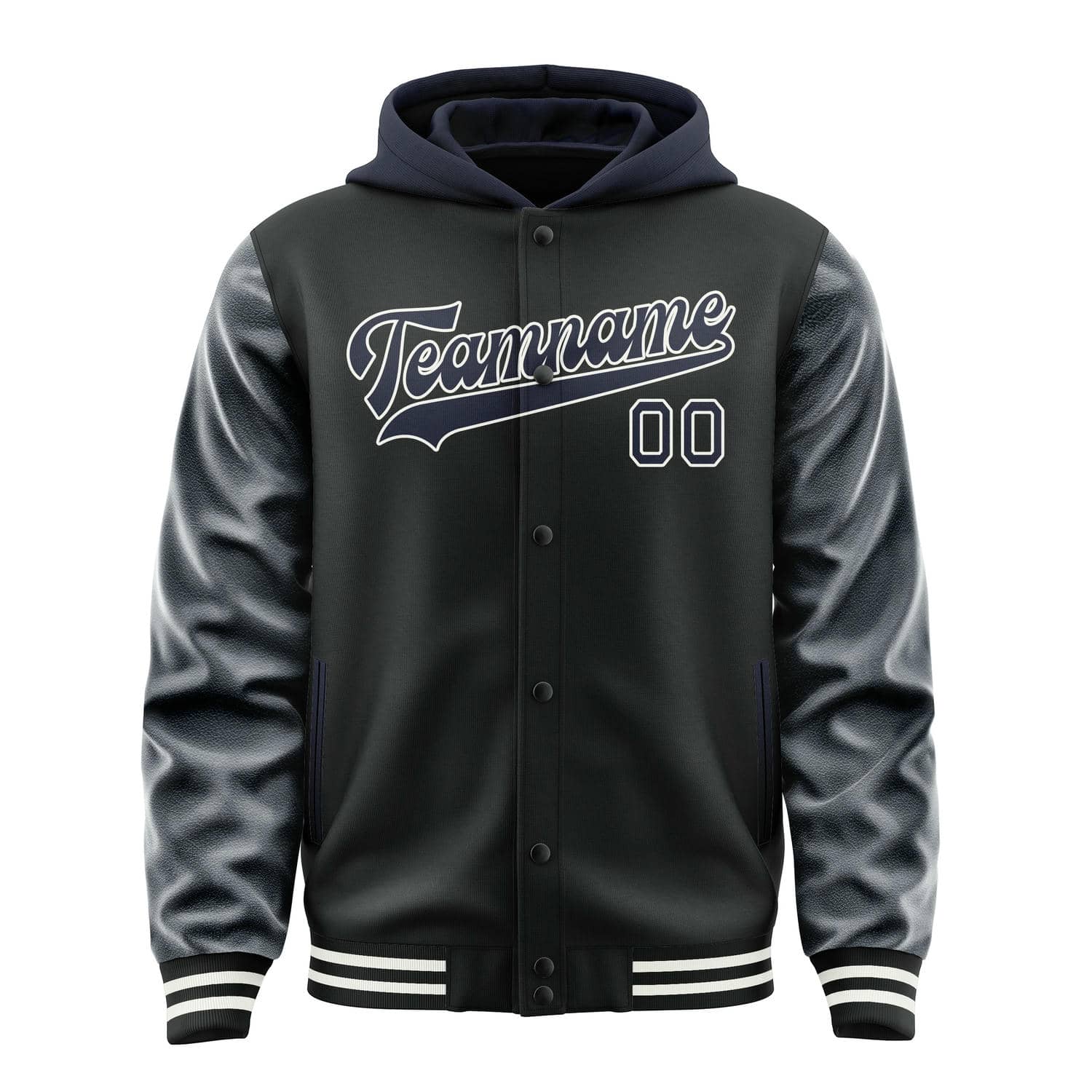 Custom Black Navy Jacket
