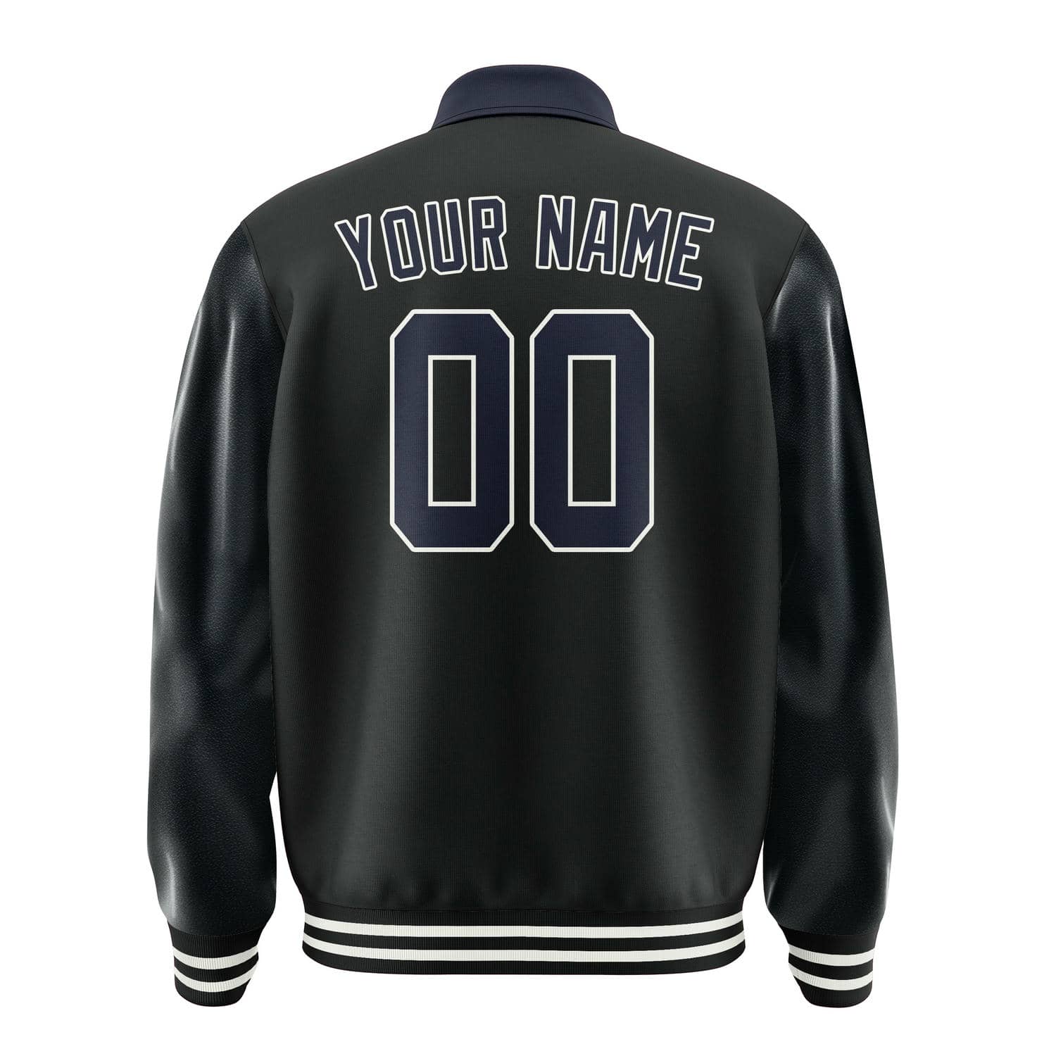Custom Black Navy Jacket