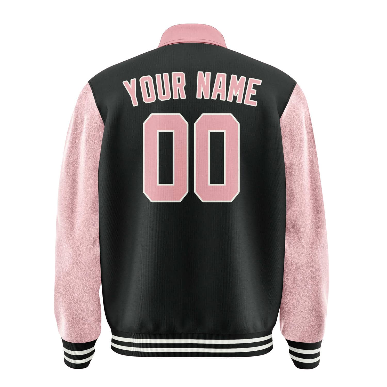 Custom Black Light Pink Jacket