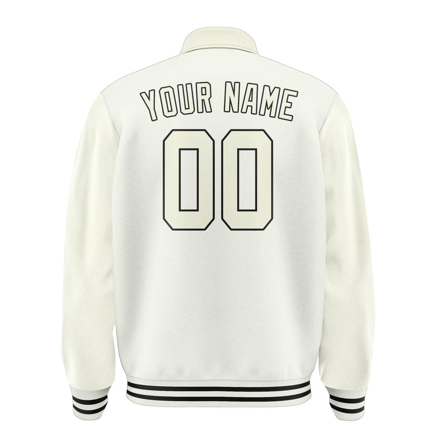 Custom White Cream Jacket