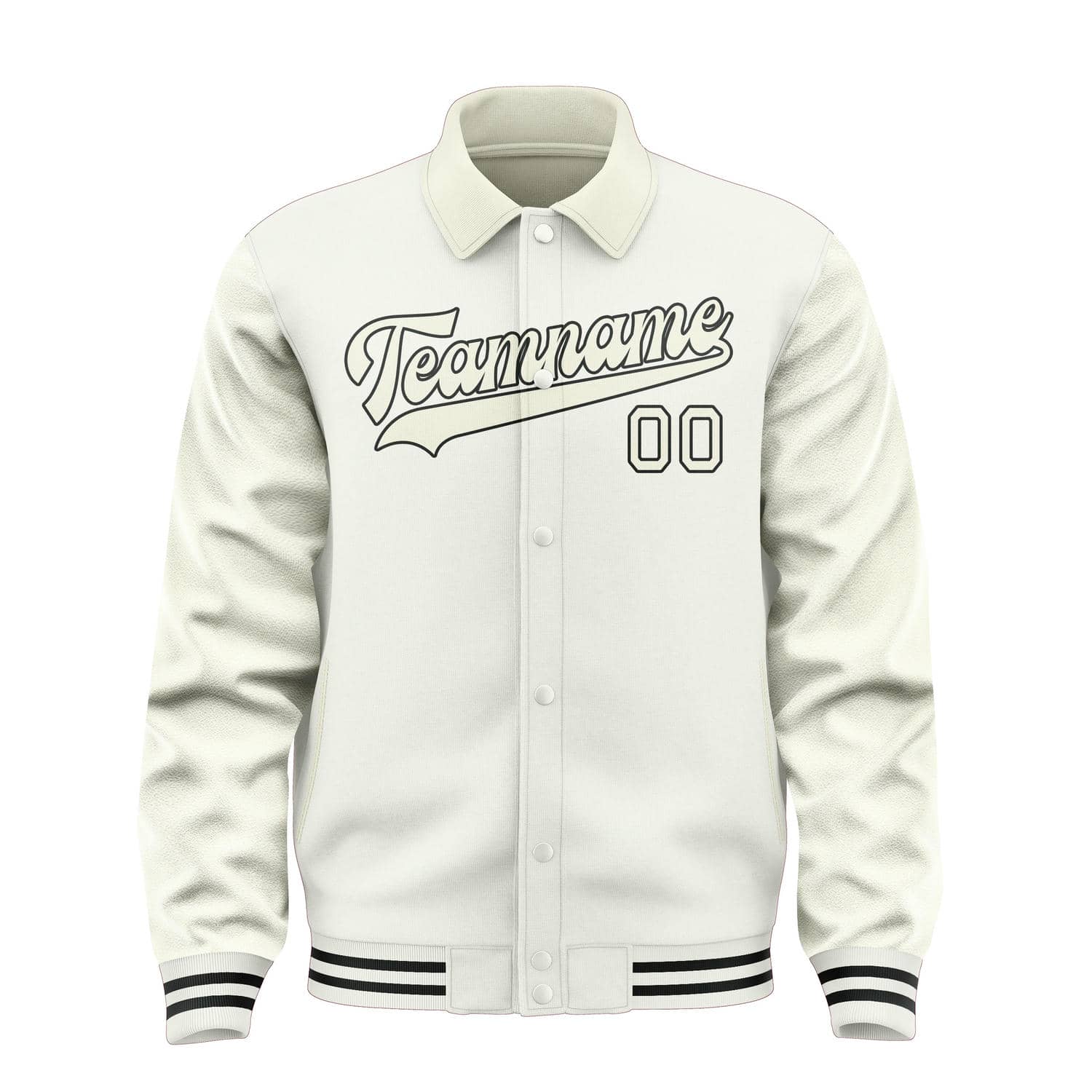 Custom White Cream Jacket