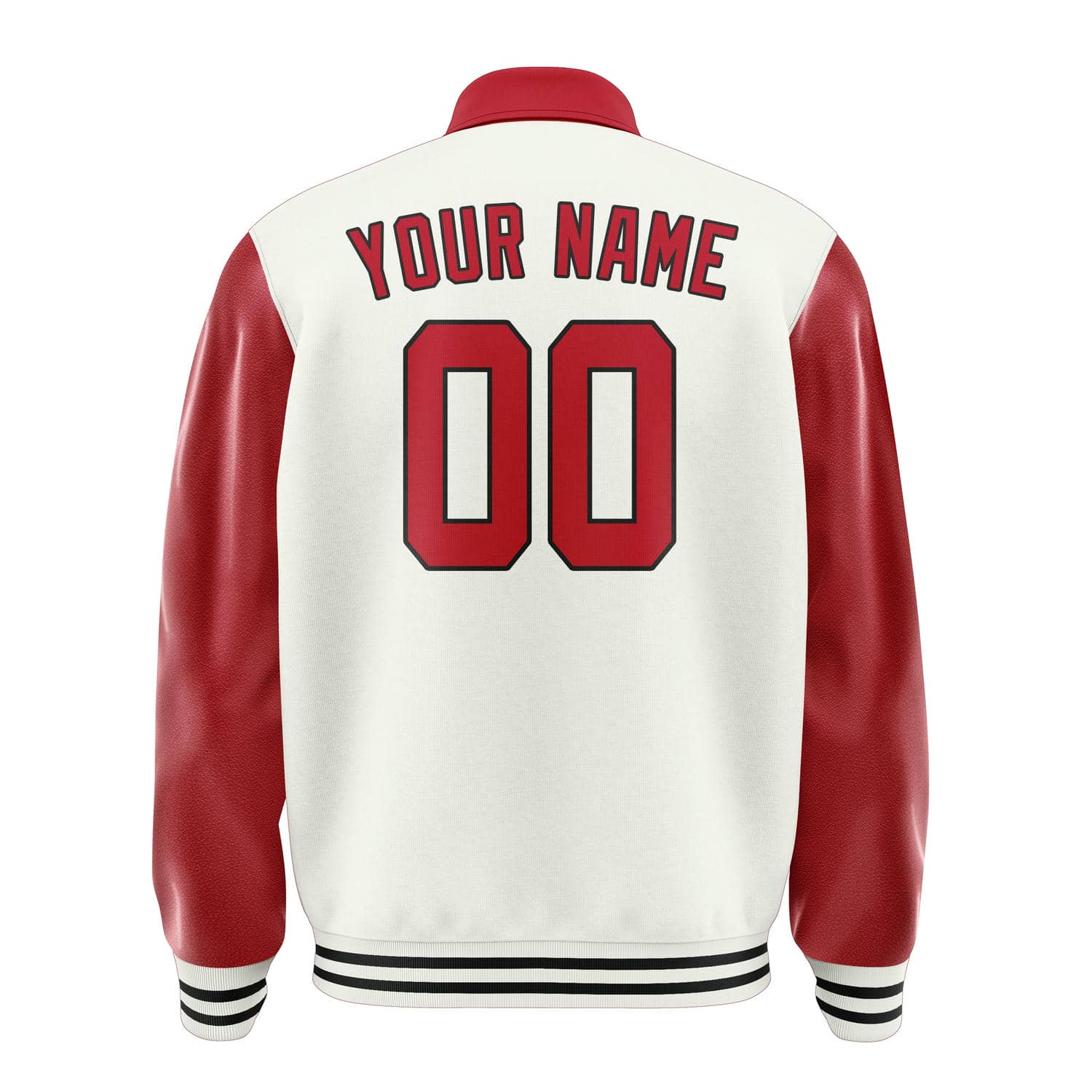 Custom White Red Jacket