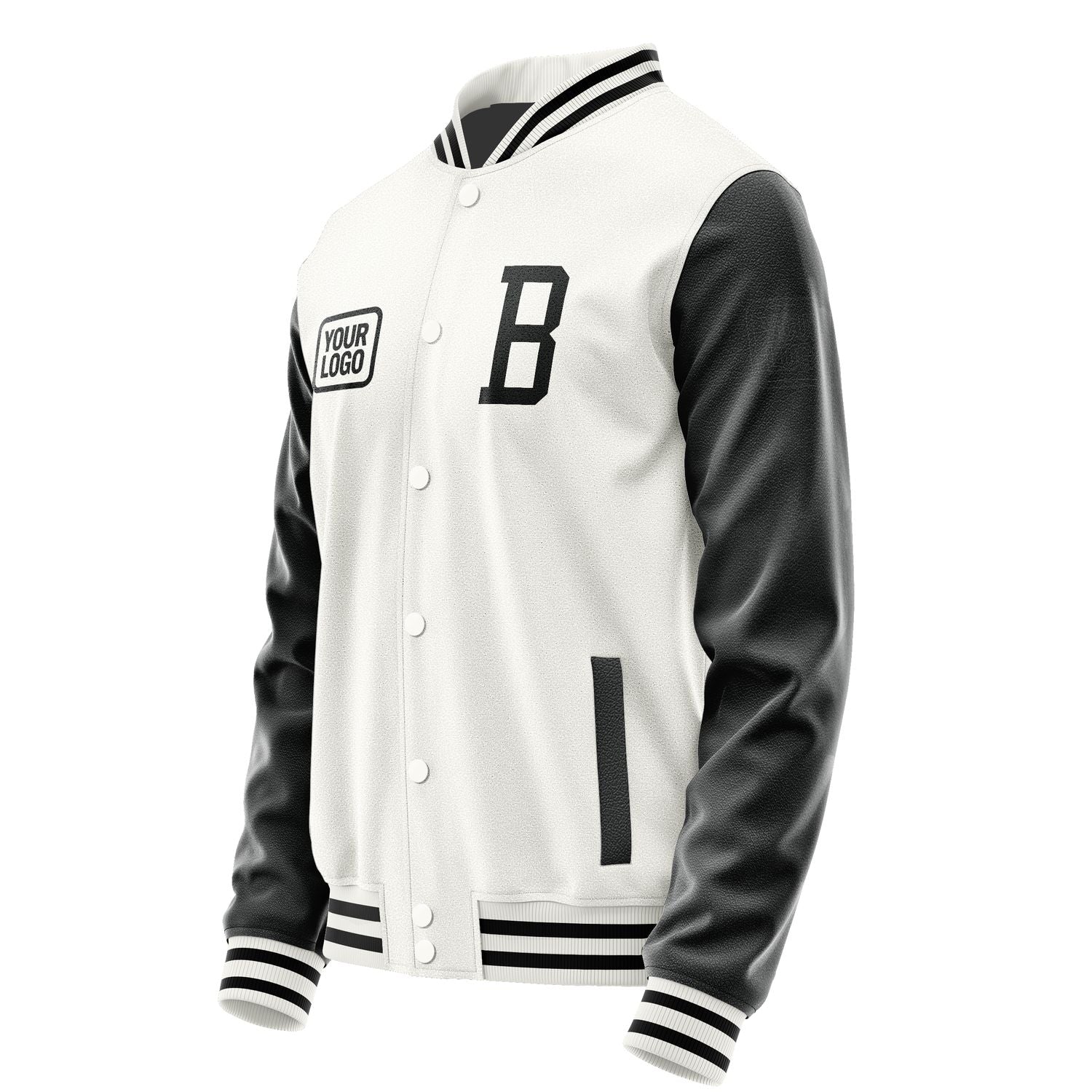 Custom White Black Jacket JA181817181717171717