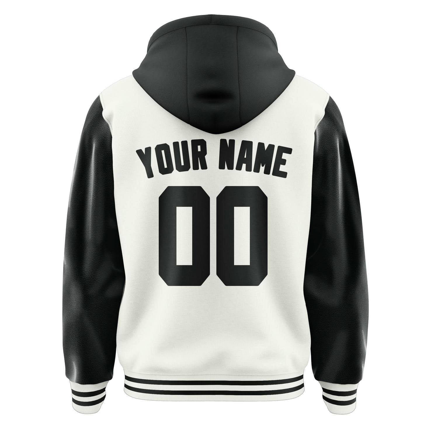 Custom White Black Jacket