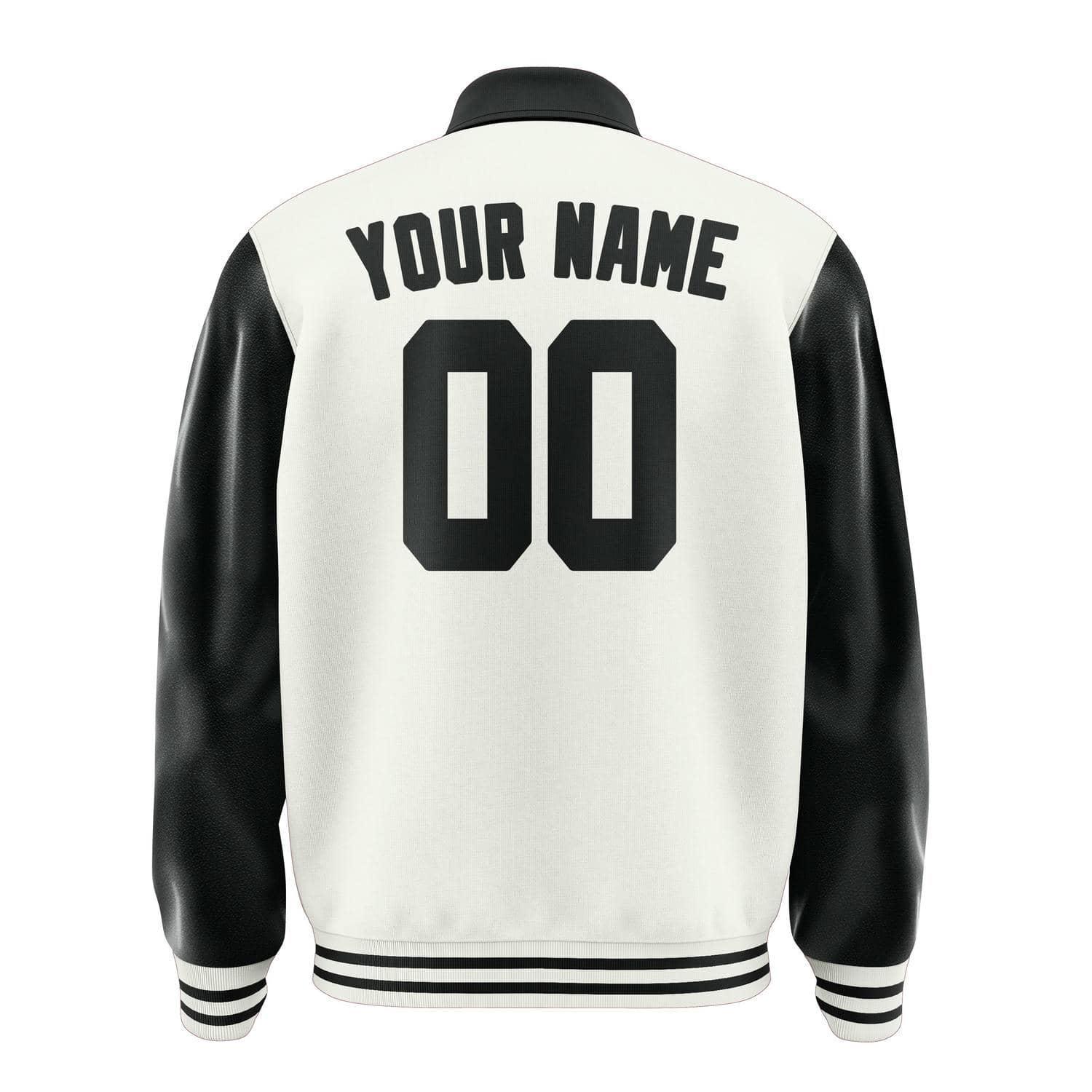 Custom White Black Jacket