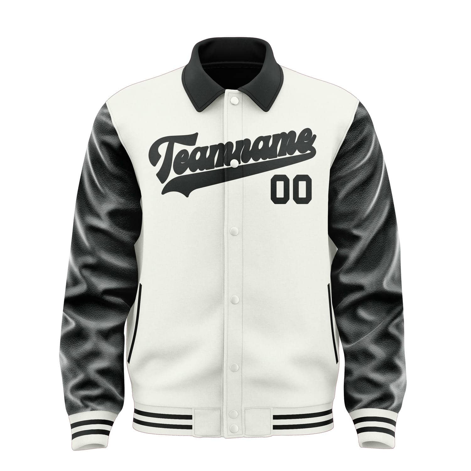 Custom White Black Jacket