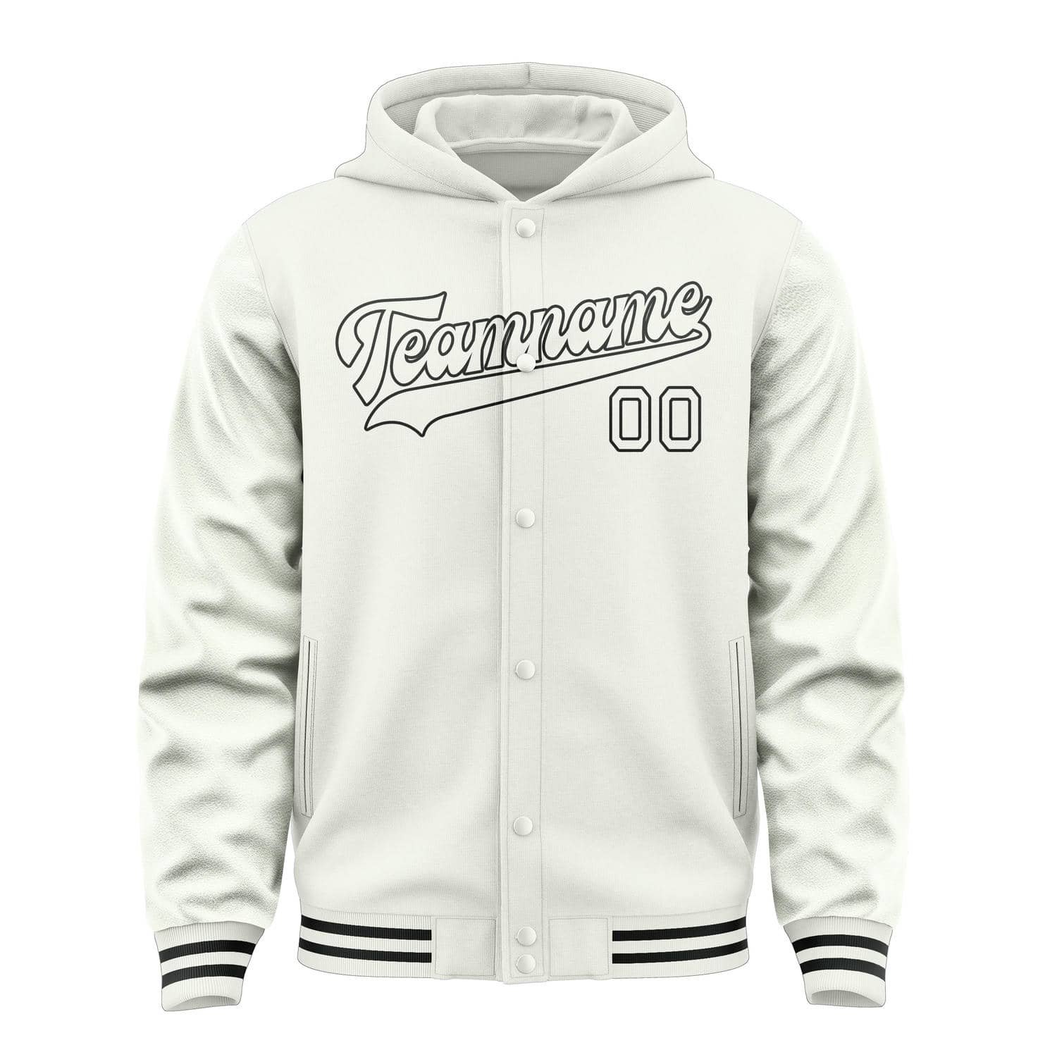 Custom White White Jacket