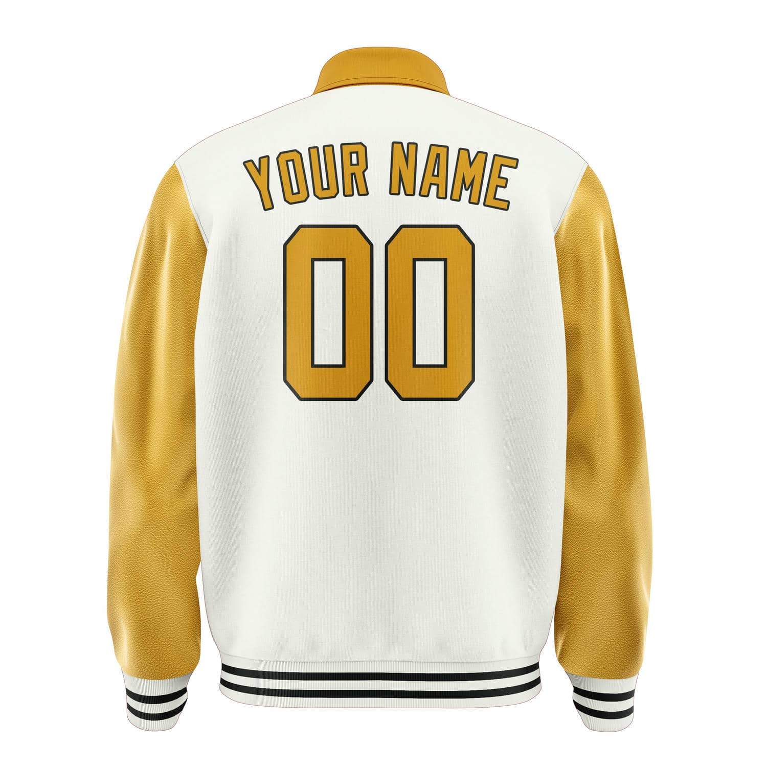 Custom White Yellow Jacket