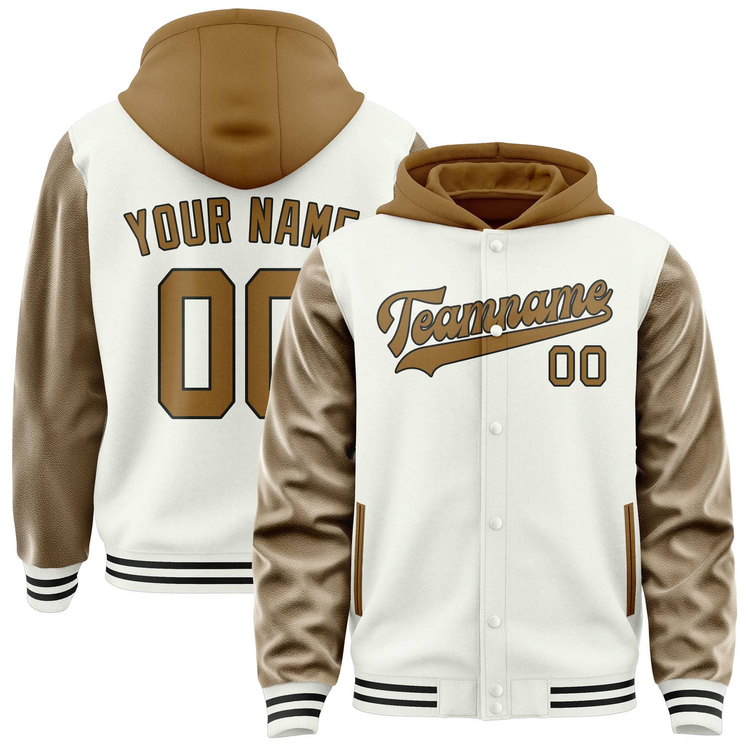 Custom White Khaki Jacket