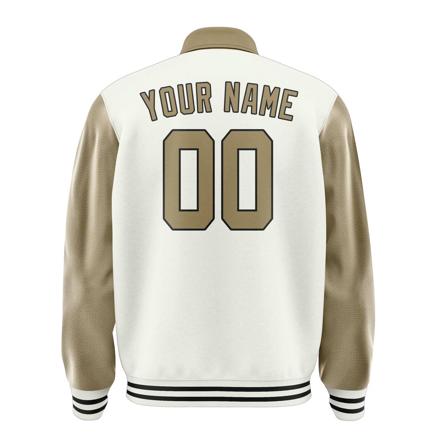Custom White Light Khaki Jacket