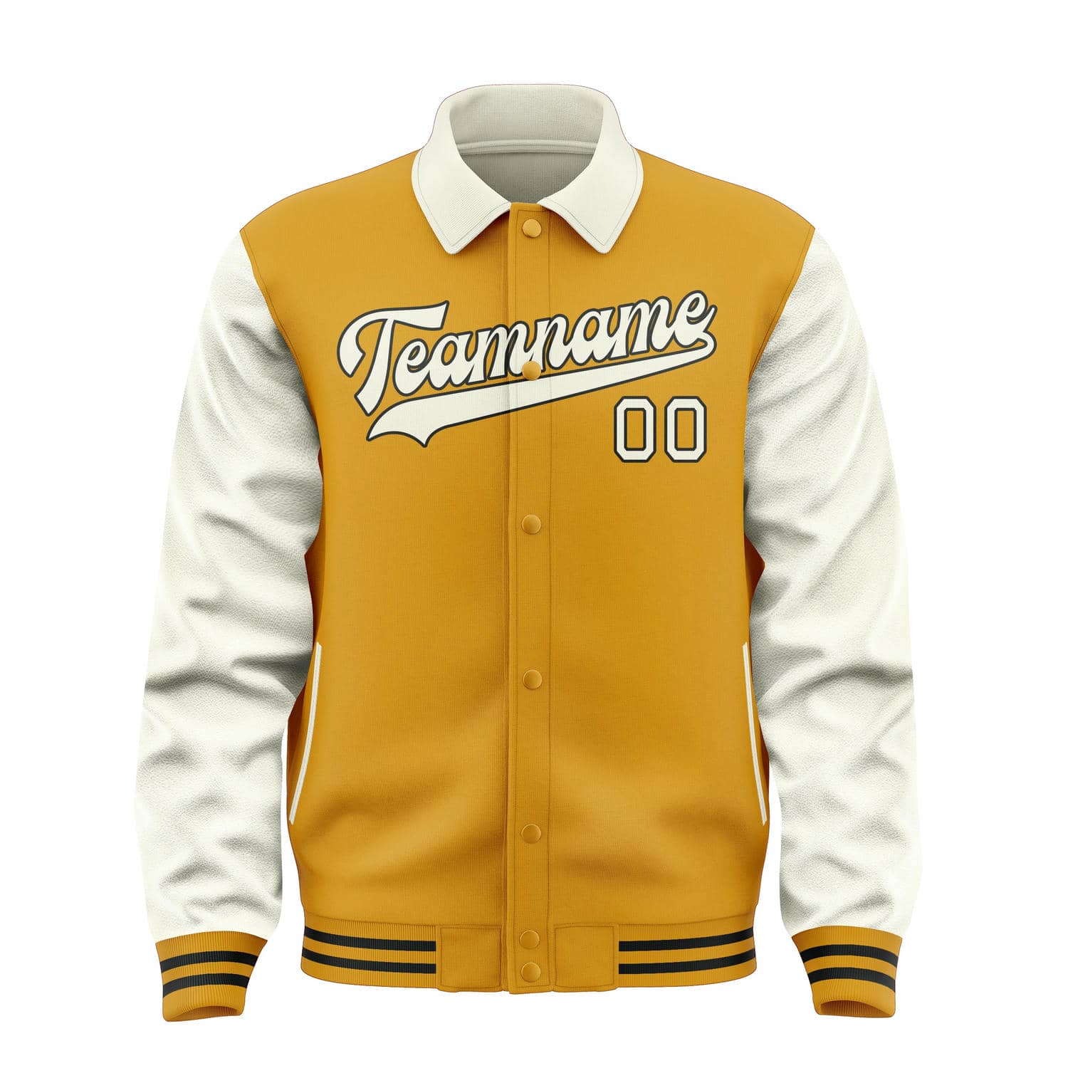 Custom Yellow Cream Jacket