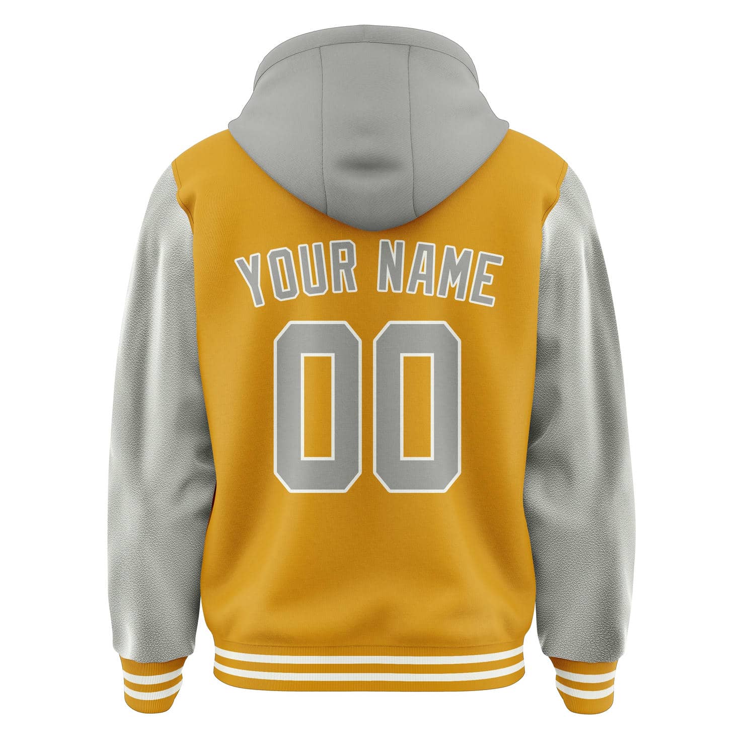 Custom Yellow Gray Jacket