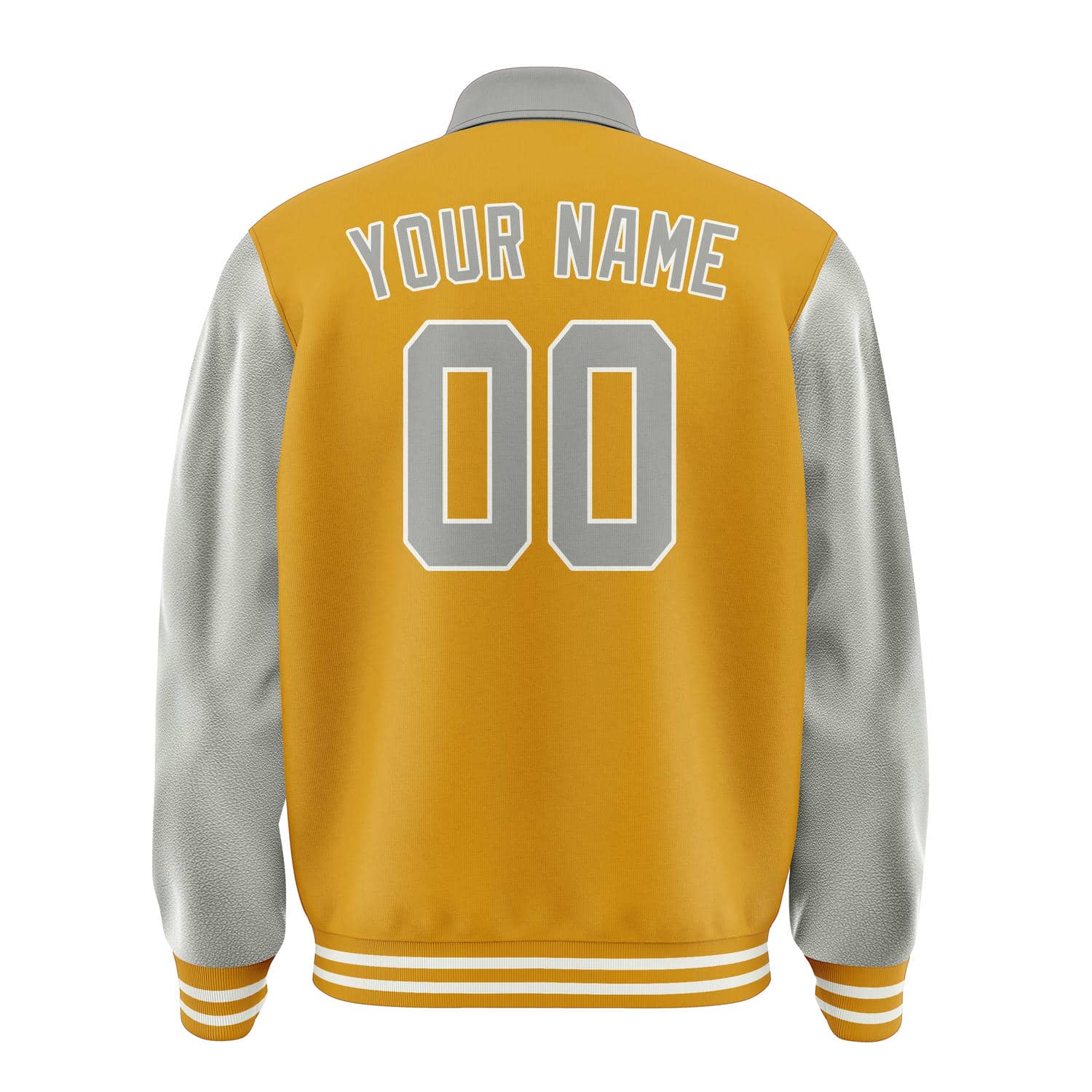 Custom Yellow Gray Jacket