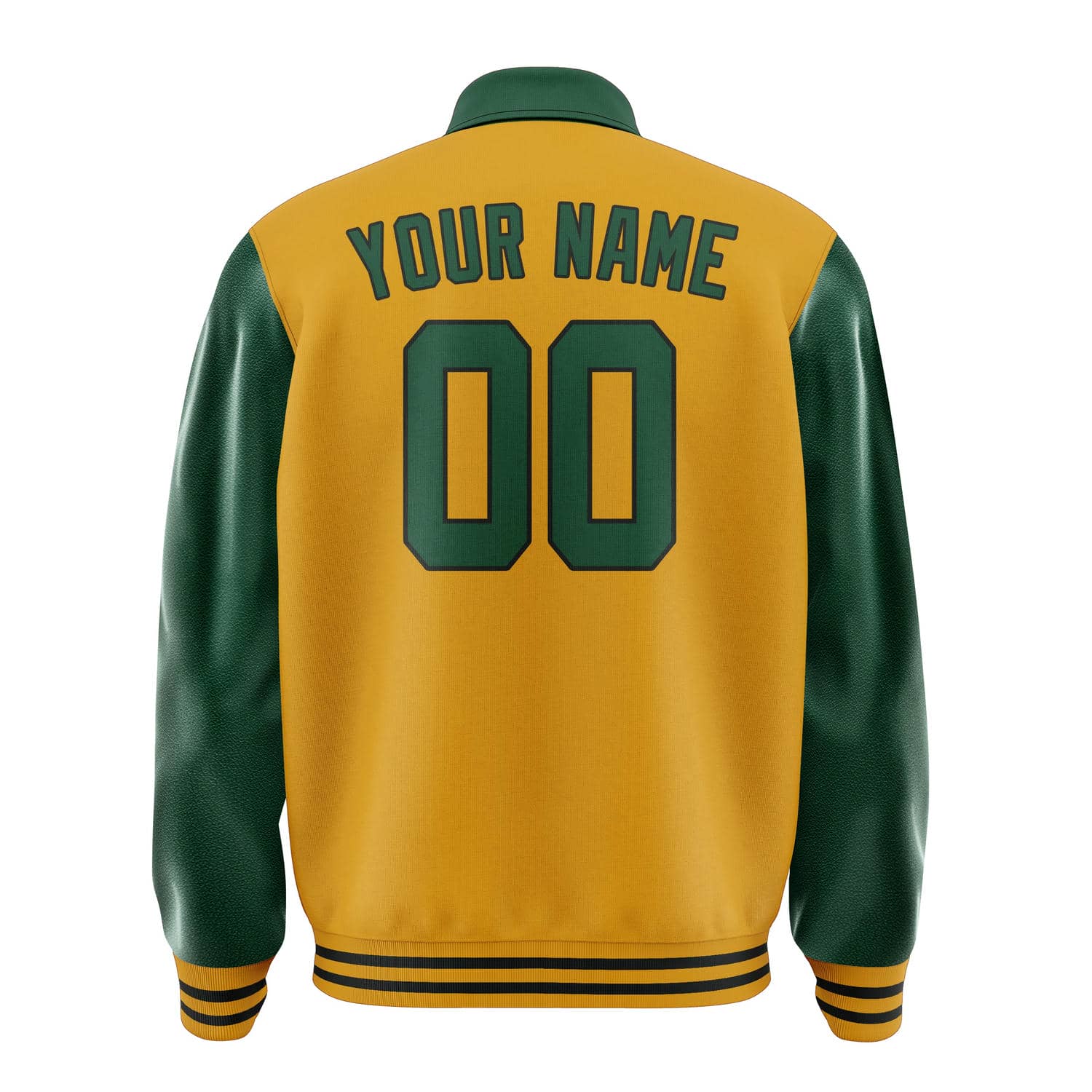 Custom Yellow Green Jacket