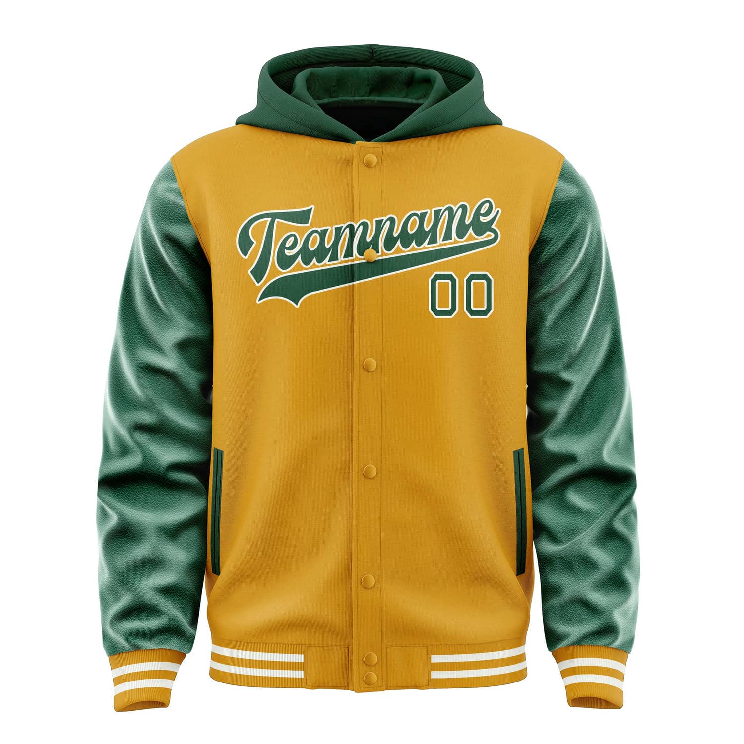 Custom Yellow Green Jacket
