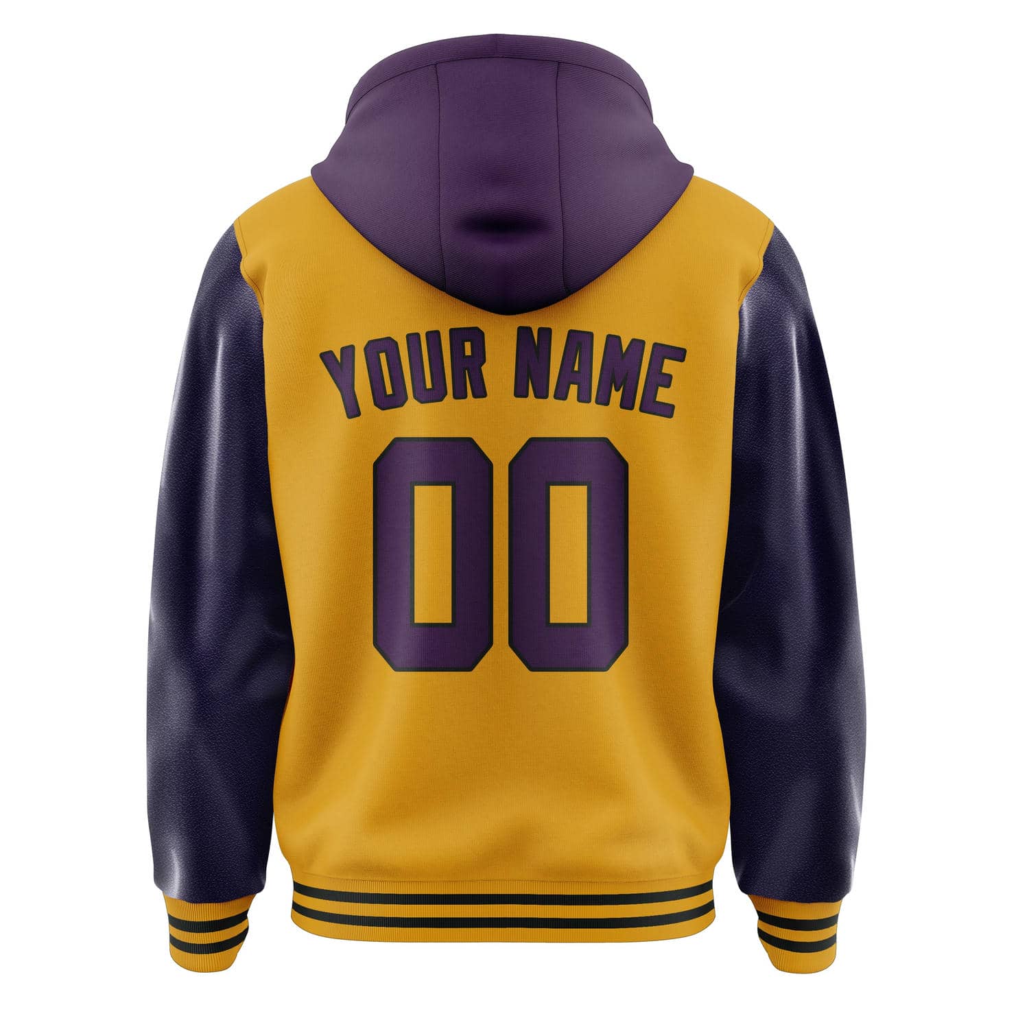 Custom Yellow Purple Jacket