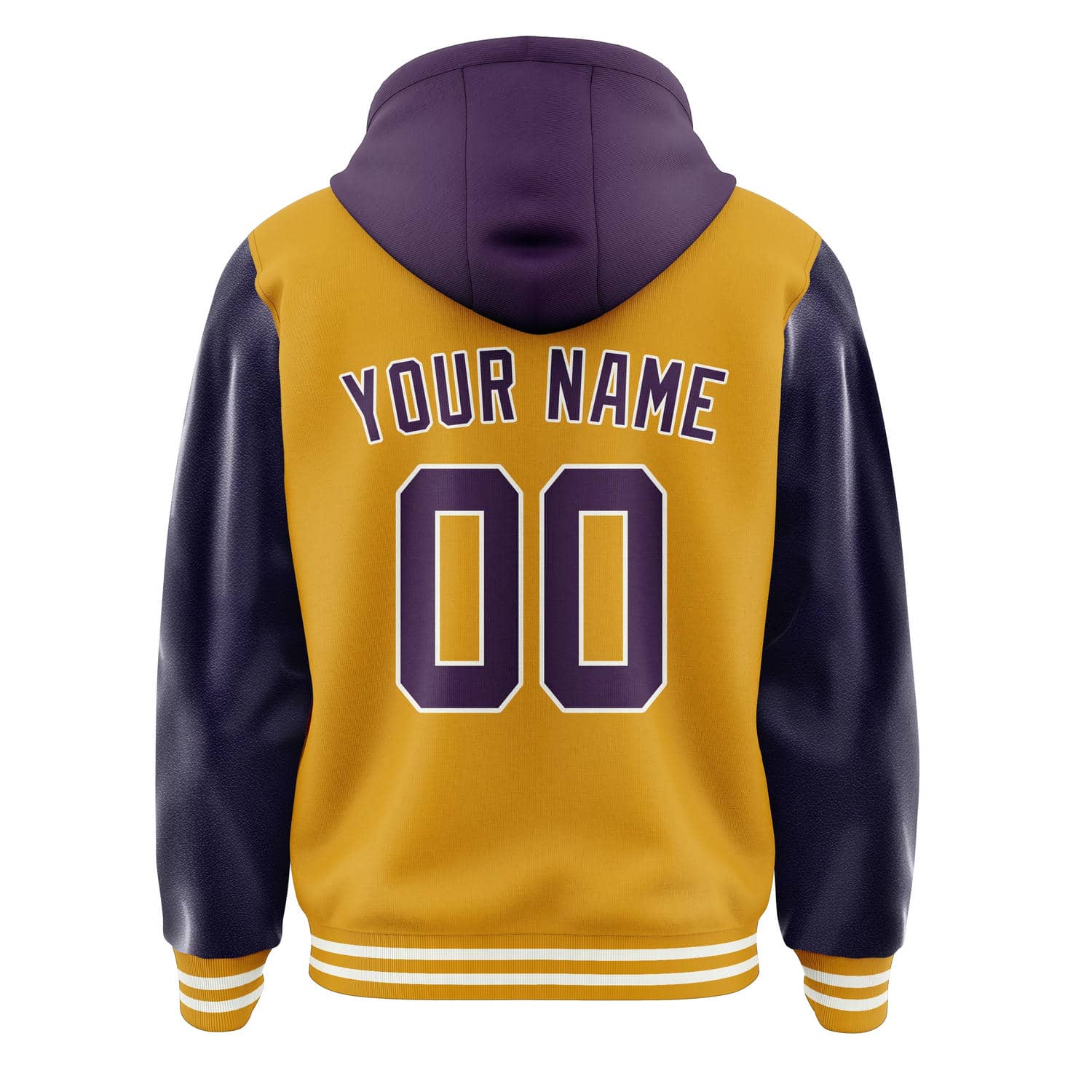 Custom Yellow Purple Jacket