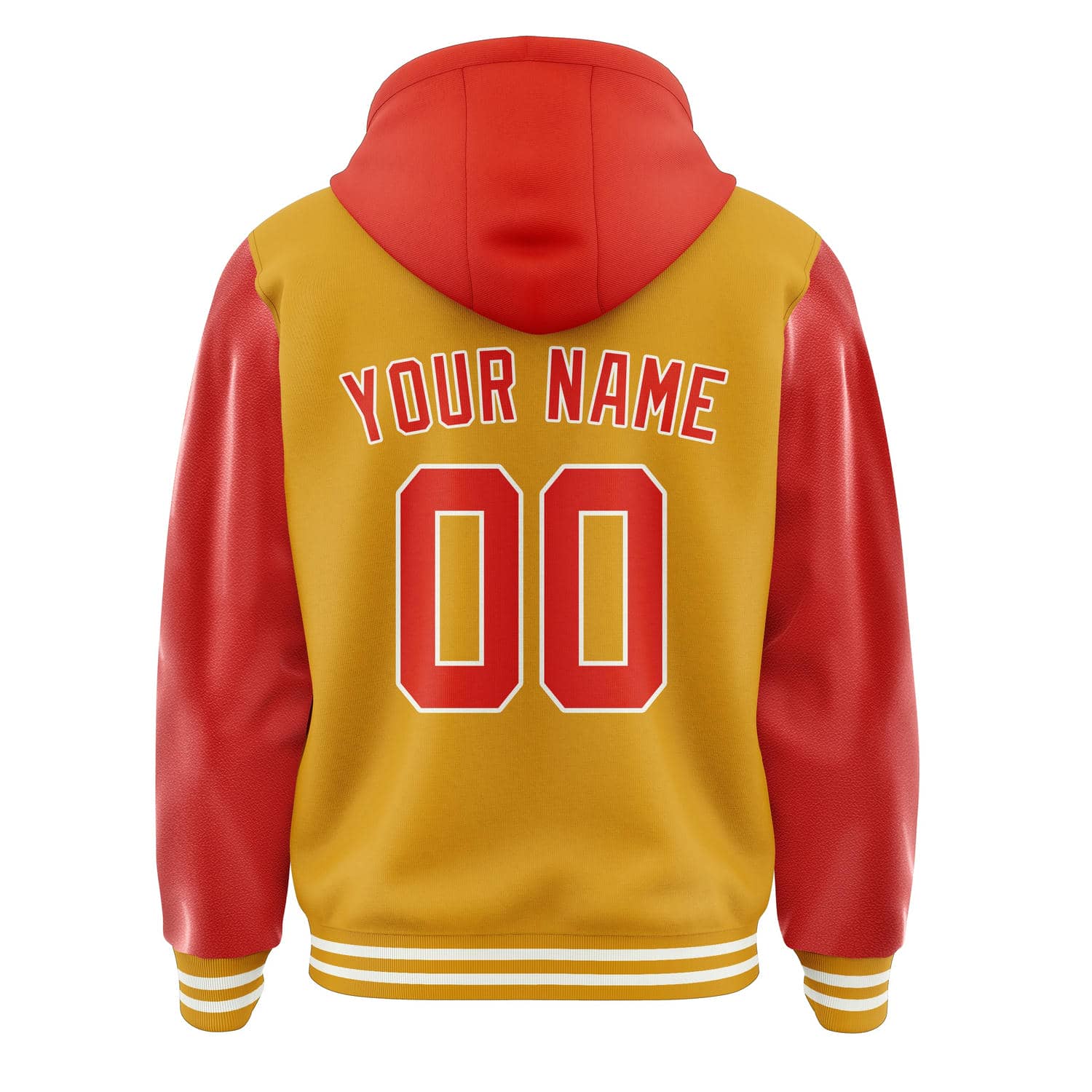 Custom Yellow Orange Red Jacket