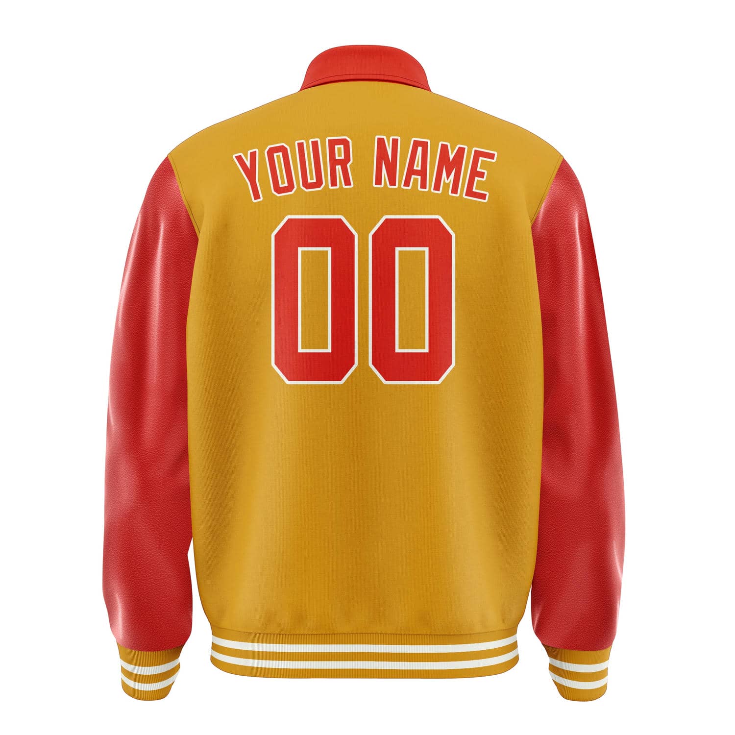Custom Yellow Orange Red Jacket