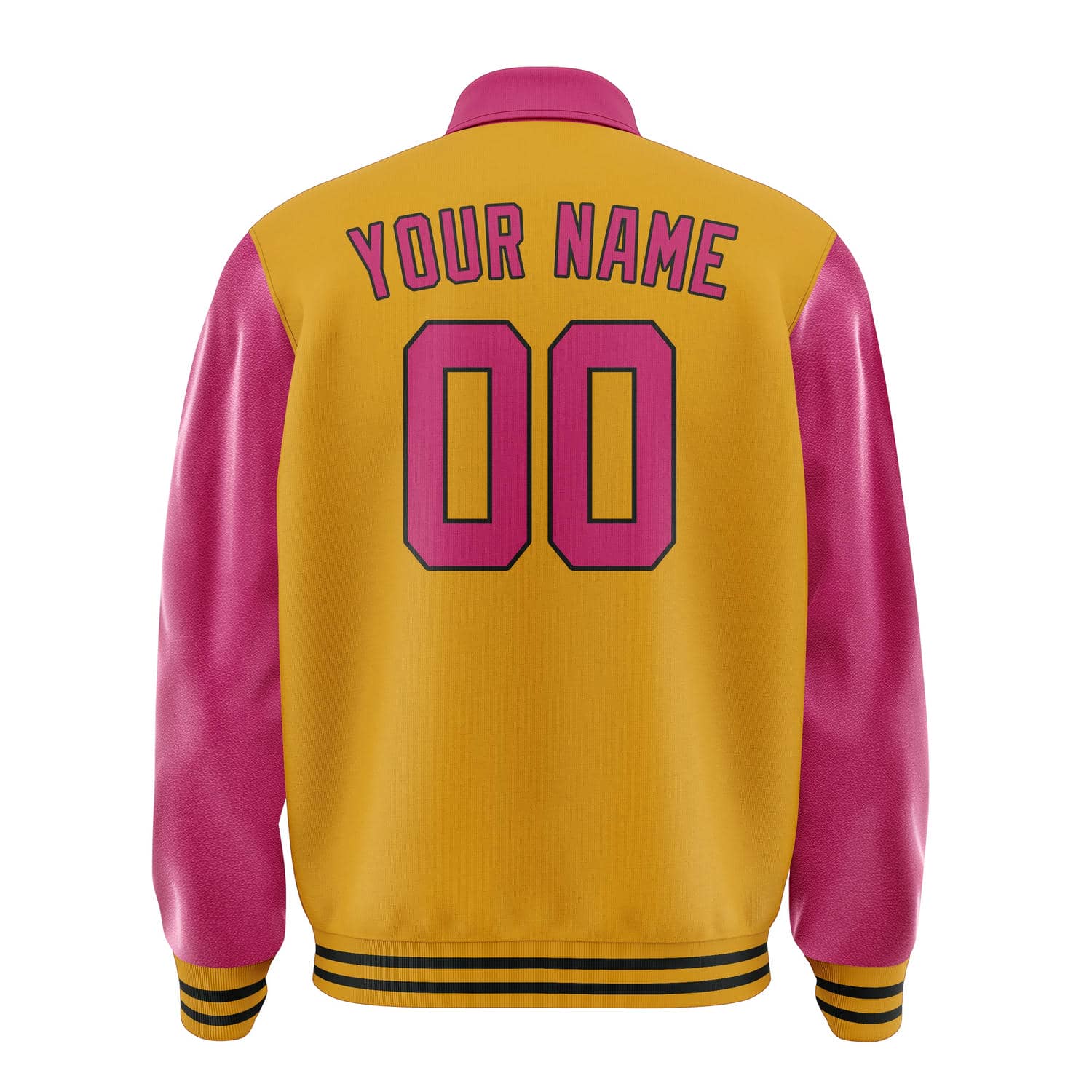 Custom Yellow Pink Jacket