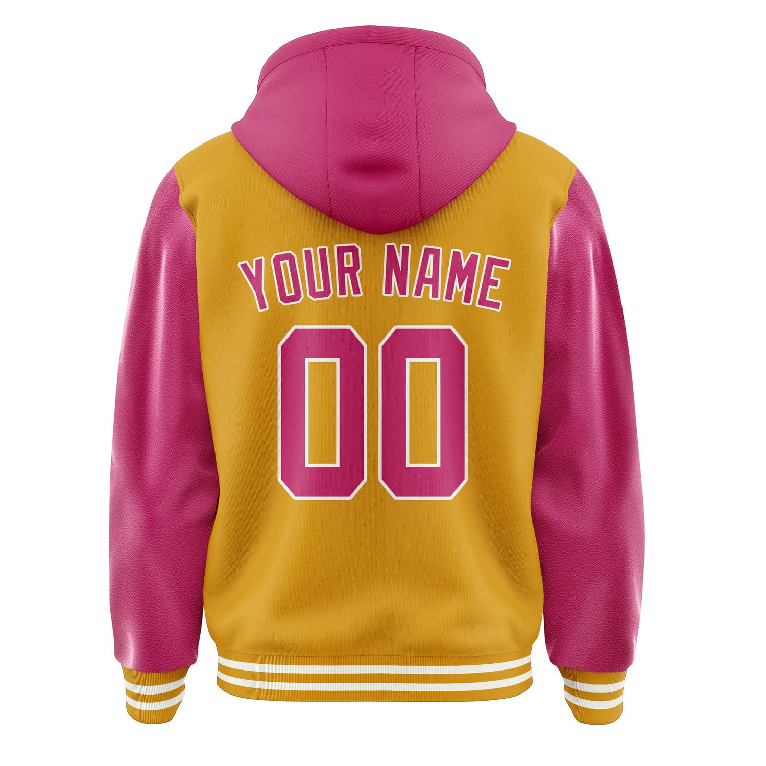 Custom Yellow Pink Jacket