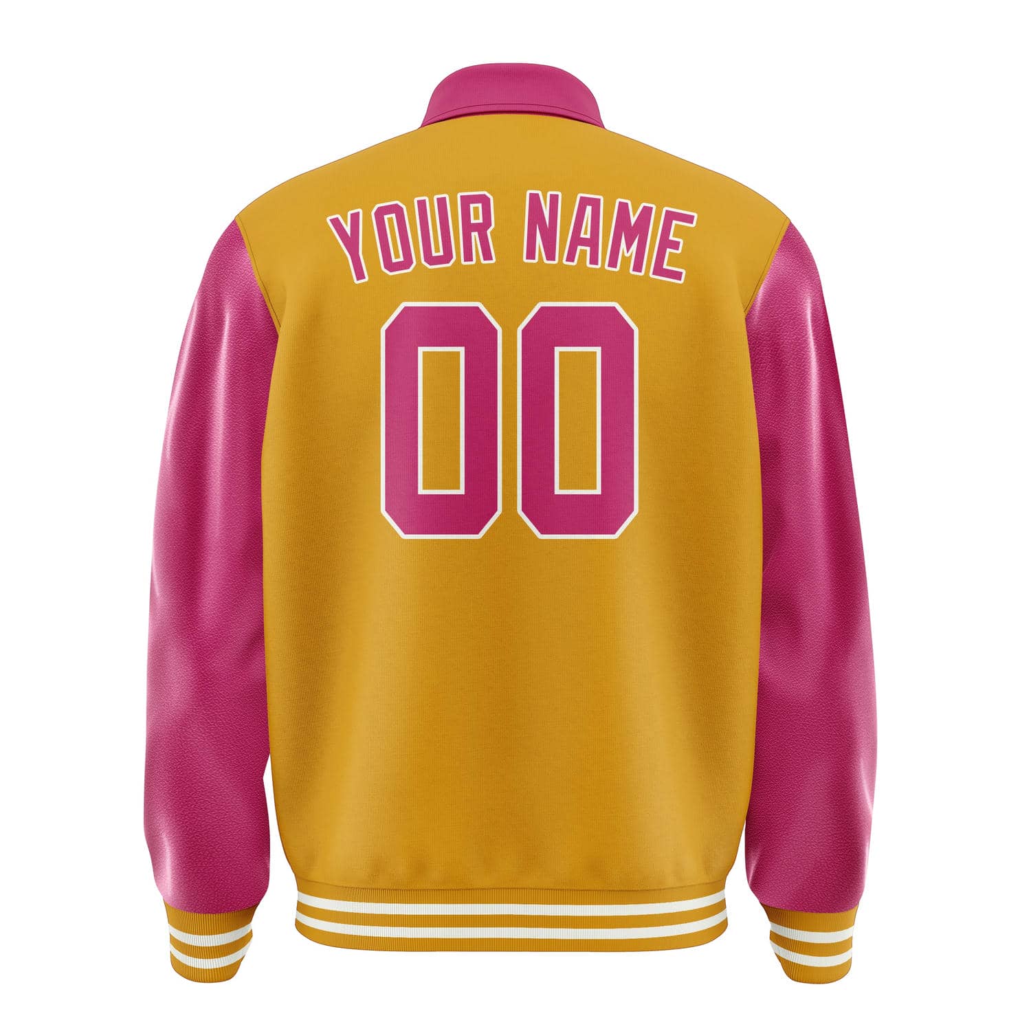Custom Yellow Pink Jacket