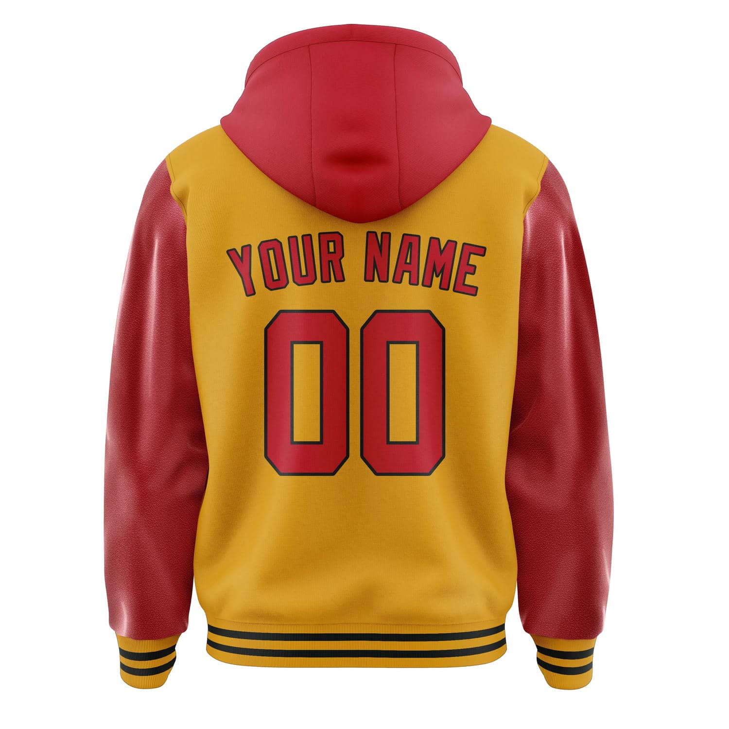 Custom Yellow Red Jacket