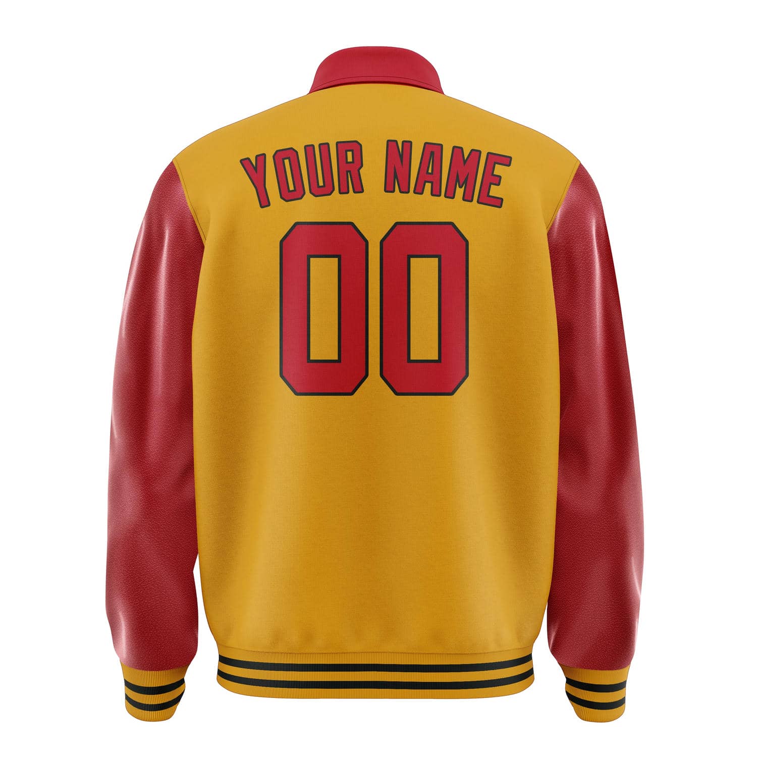 Custom Yellow Red Jacket