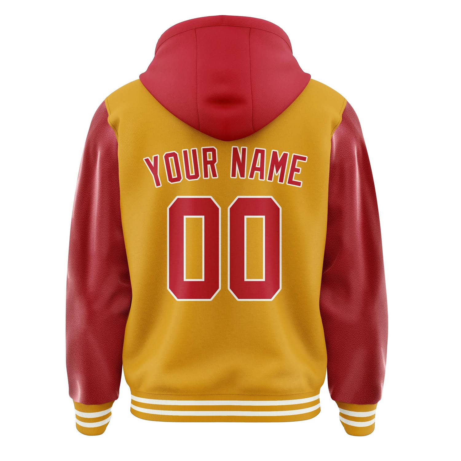 Custom Yellow Red Jacket