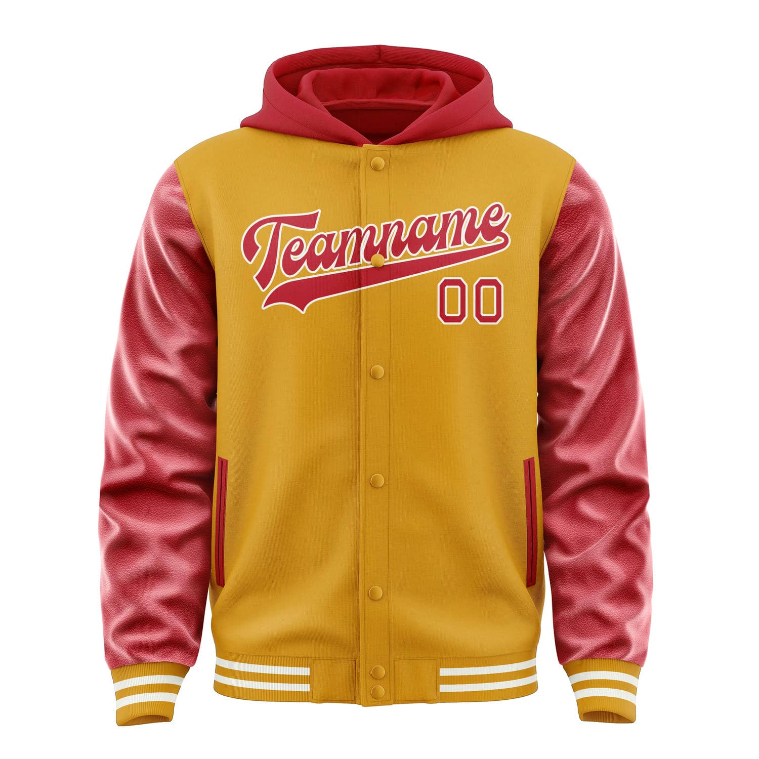 Custom Yellow Red Jacket
