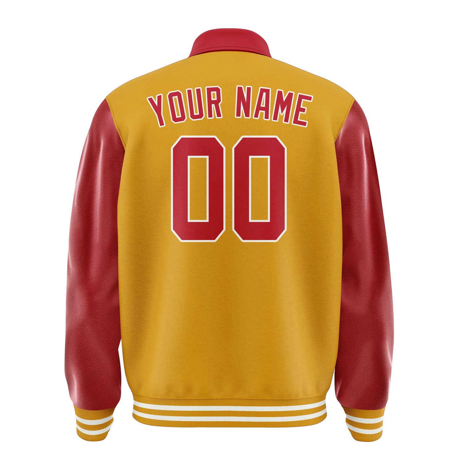 Custom Yellow Red Jacket