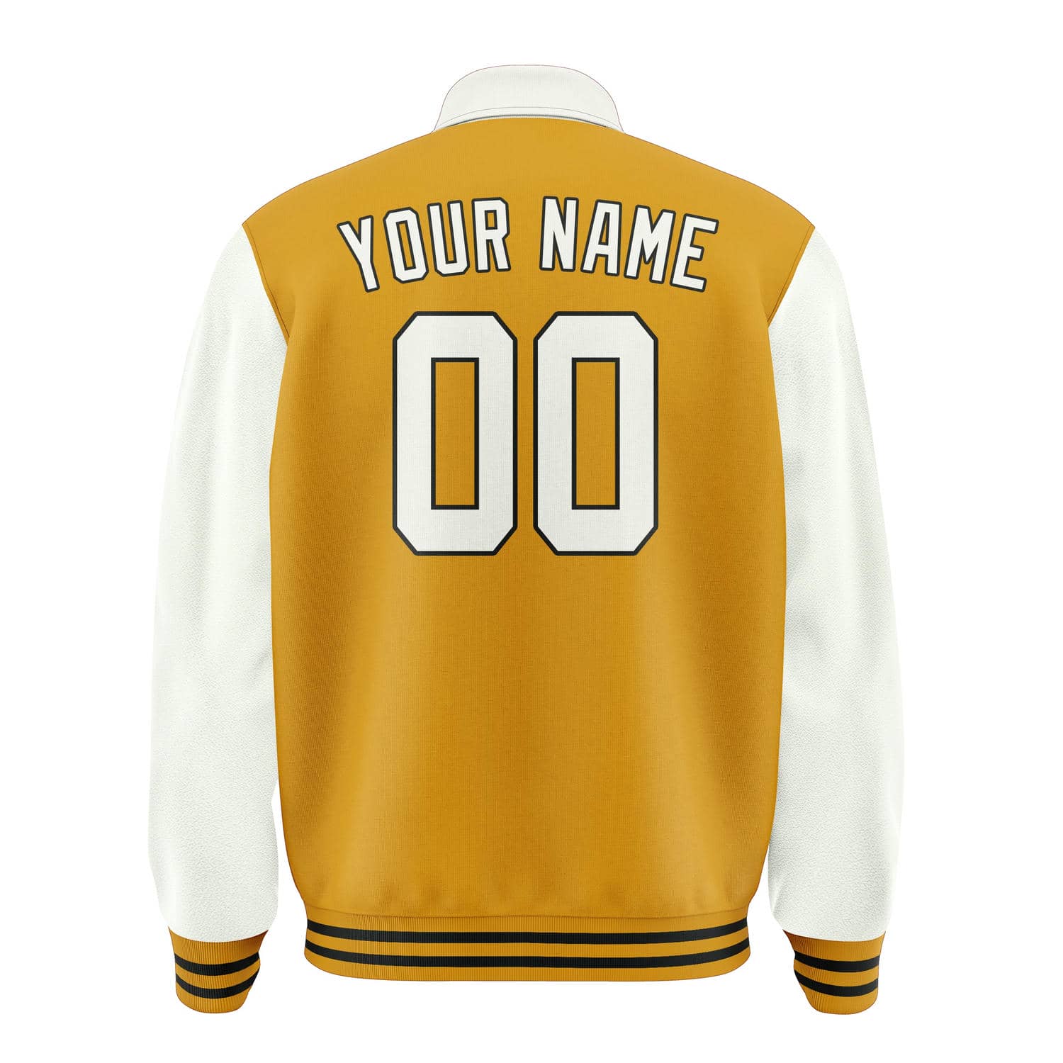 Custom Yellow White Jacket