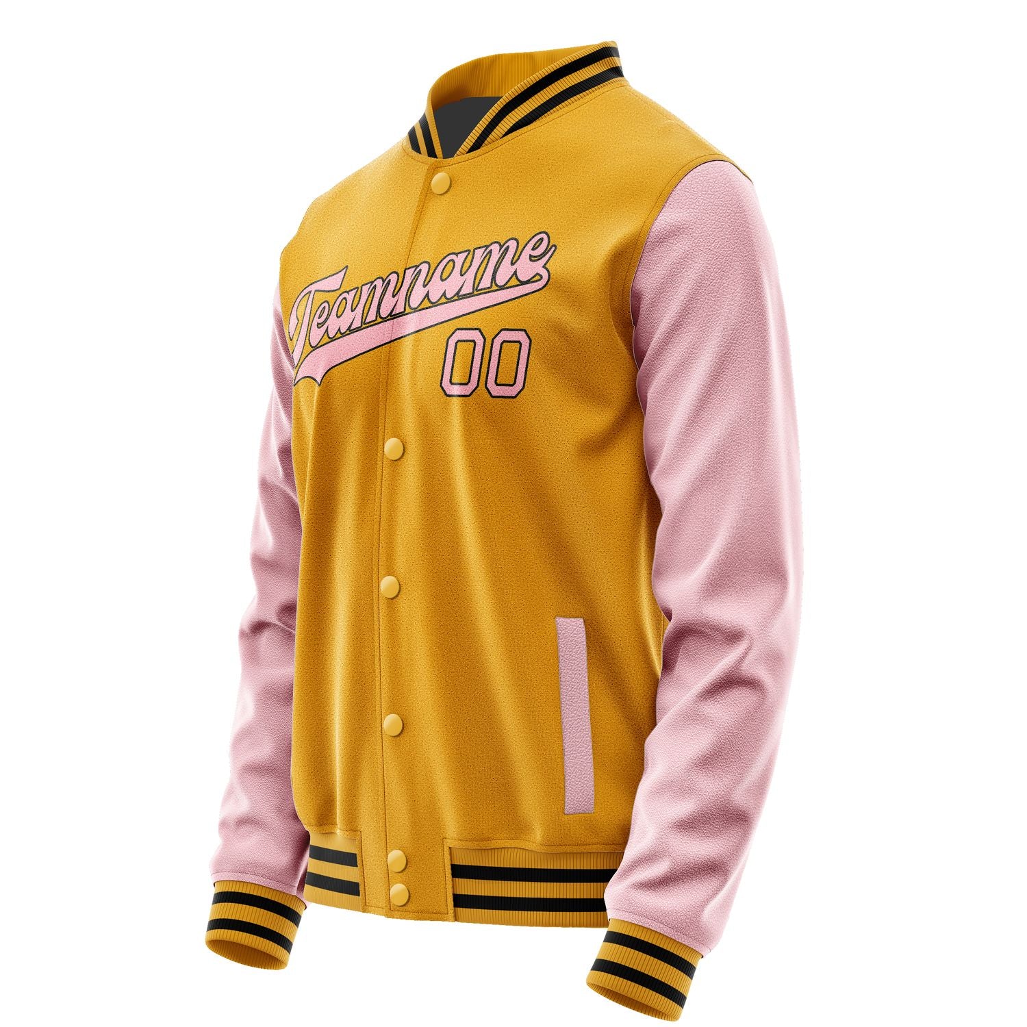 Custom Yellow Light Pink Jacket JA1919211917B31721