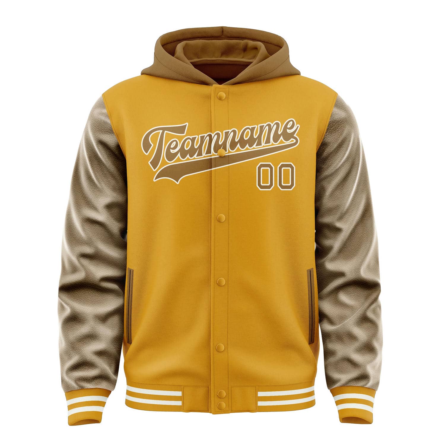 Custom Yellow Khaki Jacket