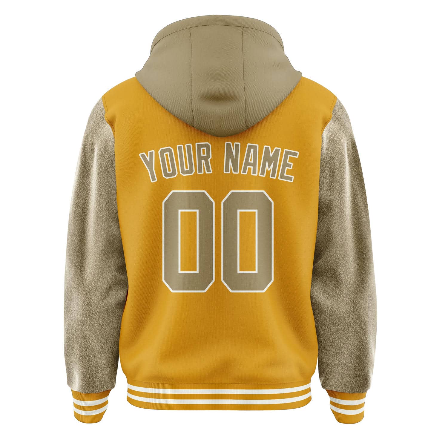 Custom Yellow Light Khaki Jacket